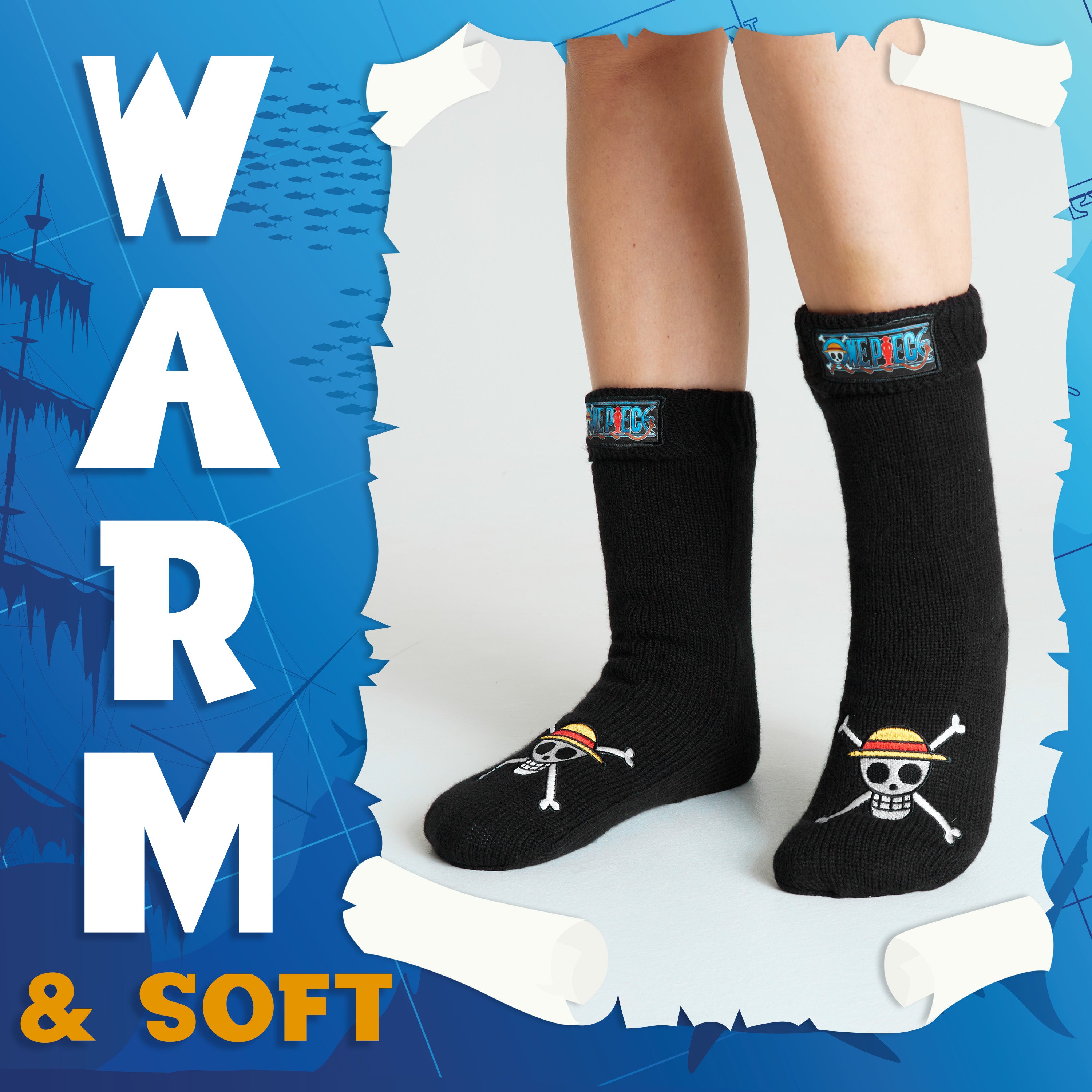 one-piece-chaussettes-pilou-ado-sherpa-chaud-taille-unique image 4