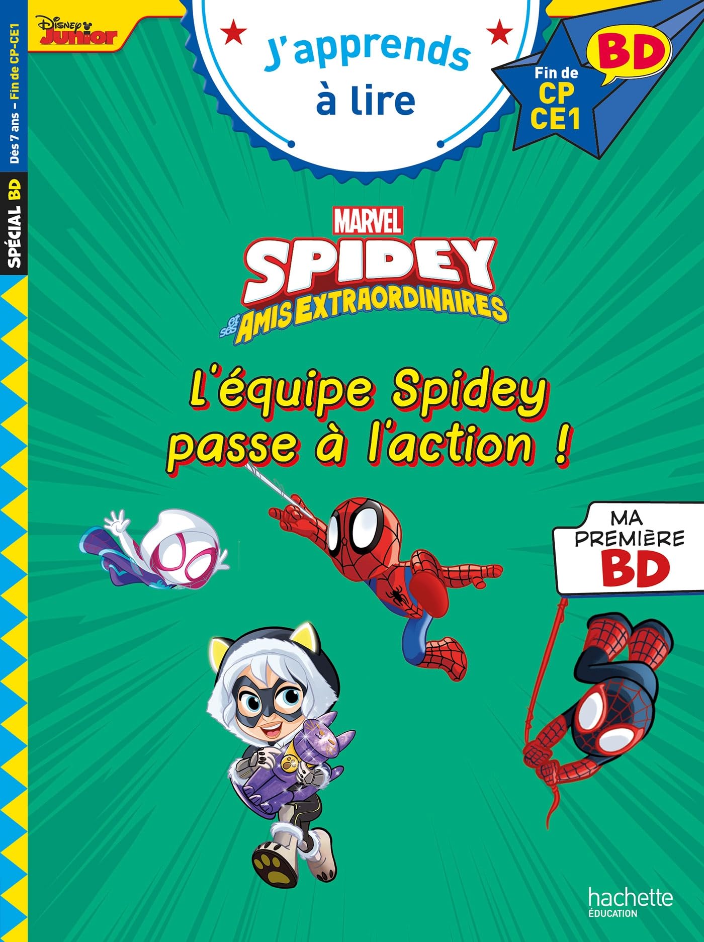 marvel-spidey-et-ses-amis-extraordinaires-bd-fin-cp-ce1 image 1