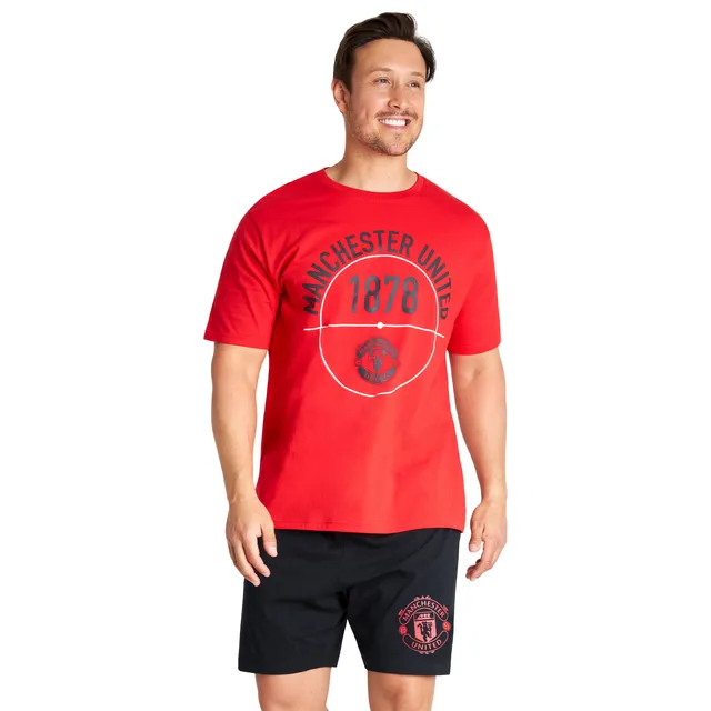manchester-united-pyjama-homme-court-coton-taille-m image 1