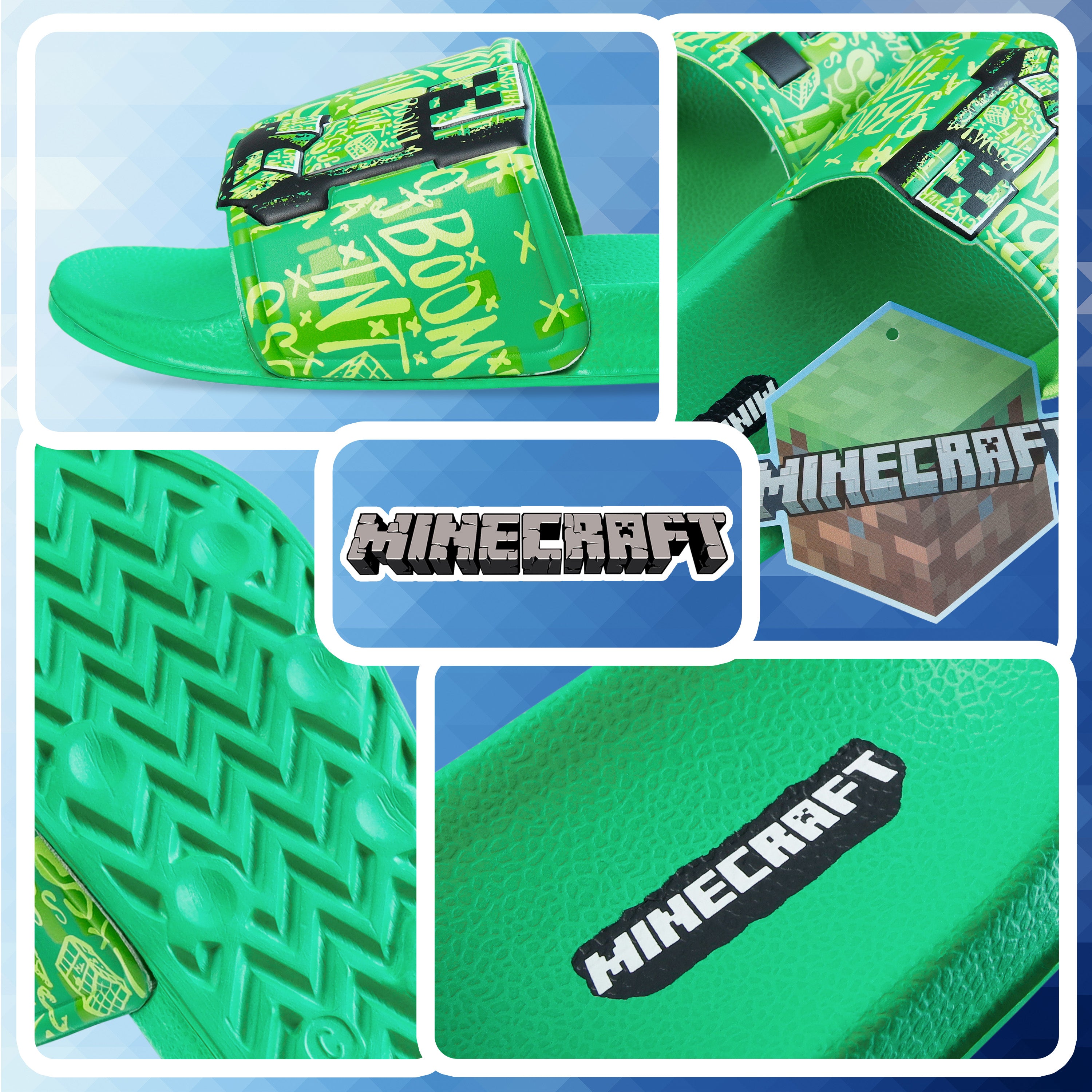minecraft-claquettes-gar-on-creeper-vert-antid-rapant image 4