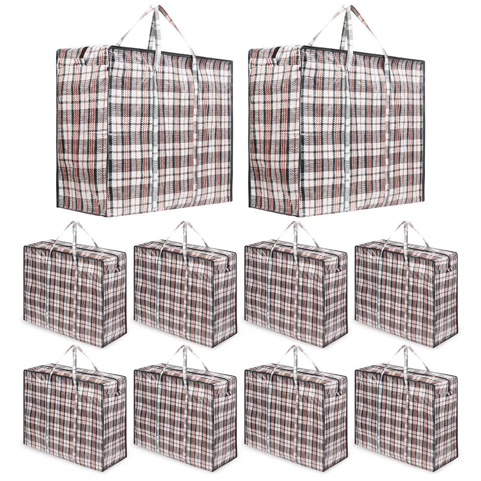 get-trend-sacs-de-rangement-zipp-s-nylon-lot-de-10 image 1