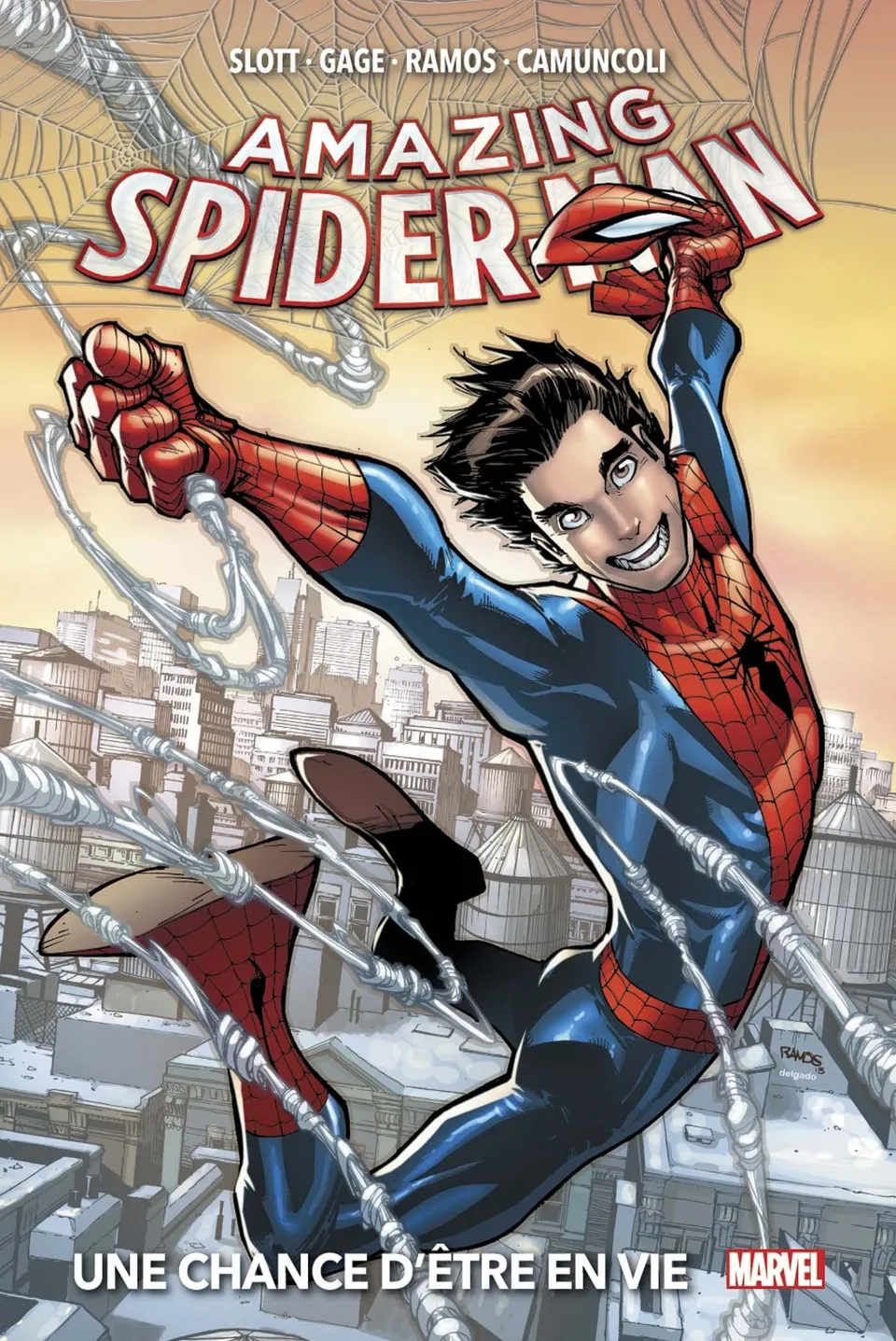 amazing-spider-man-t01-une-chance-d-tre-en-vie-comics-vf image 1