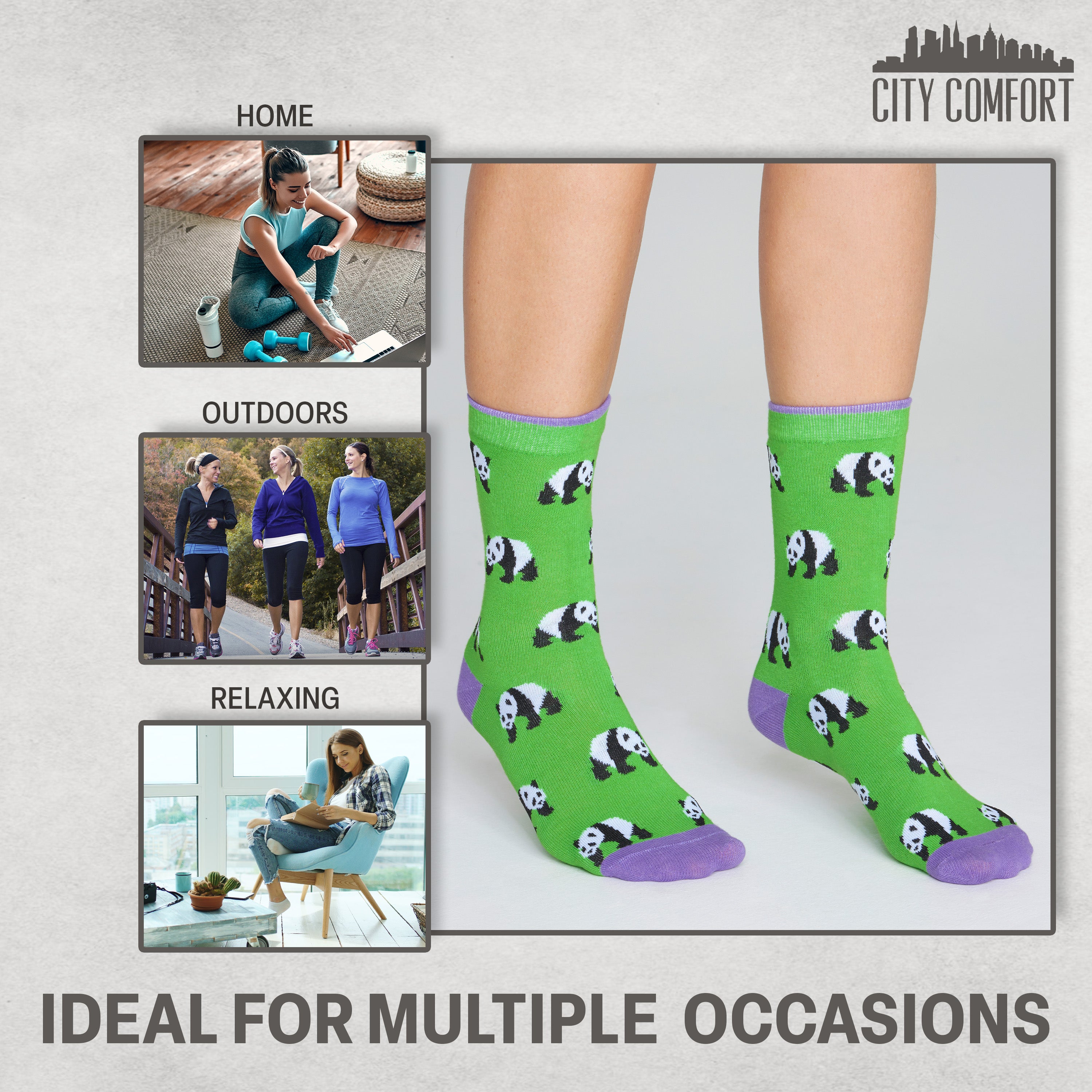 get-trend-chaussettes-femme-couleur-x5-37-42-fantaisie image 4