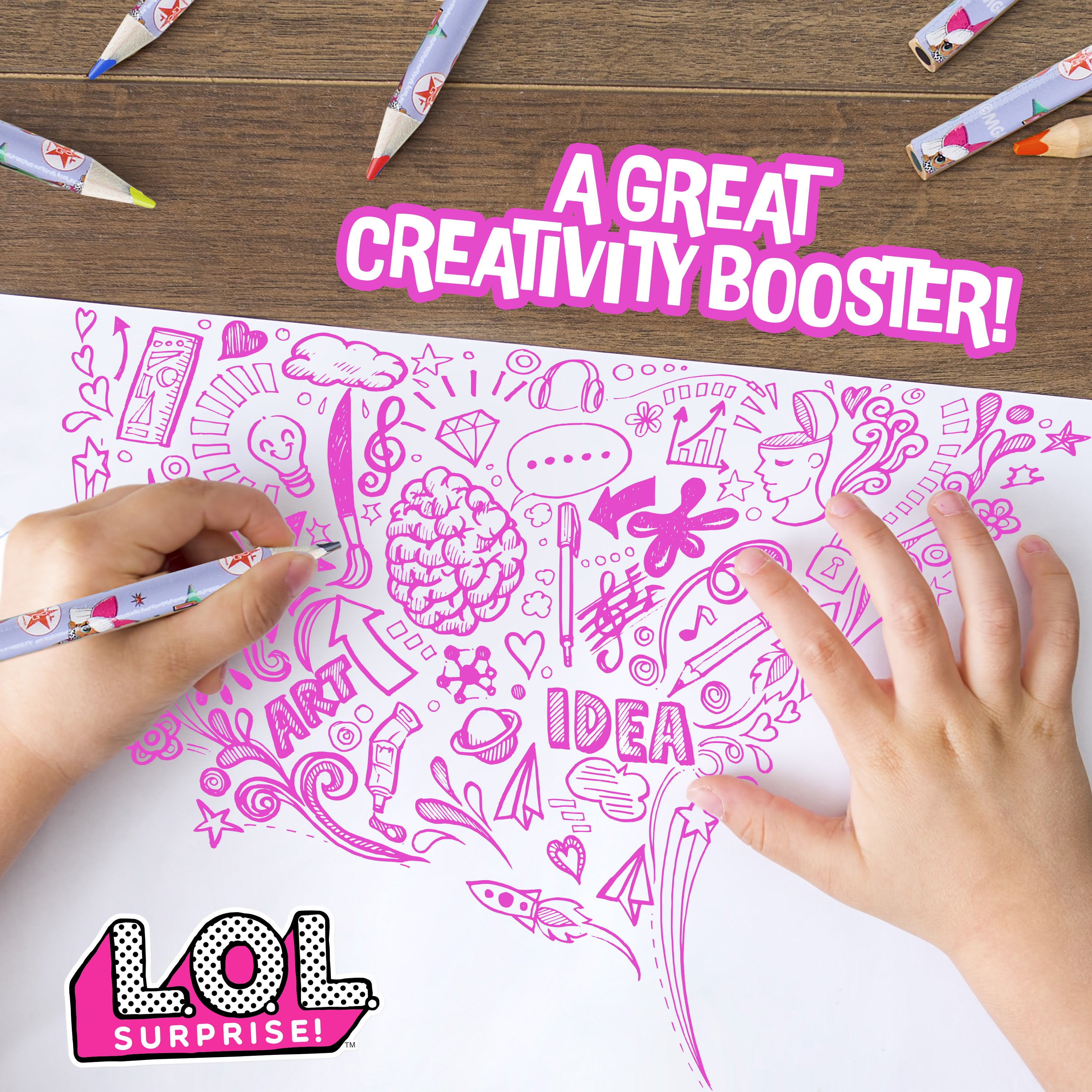 l-o-l-surprise-crayons-de-couleur-72-pi-ces-bo-te-fille image 6