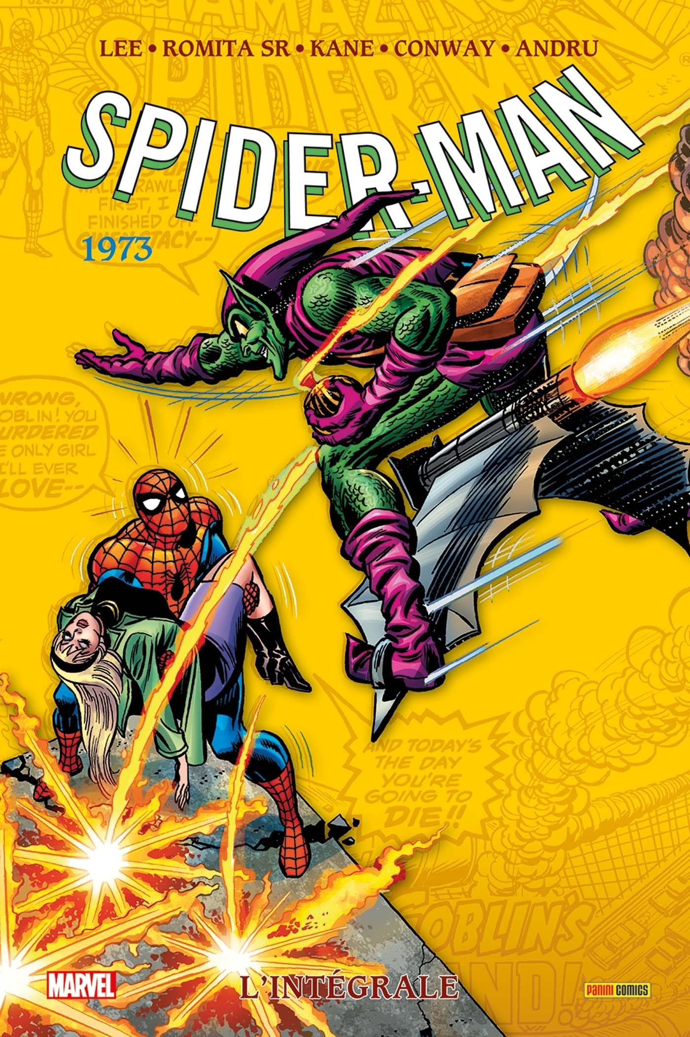 marvel-amazing-spider-man-int-grale-1973-t11-comics-vf image 1