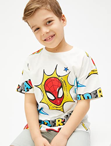 koton-spider-man-t-shirt-gar-on-coton-5-6-ans-imprim image 8