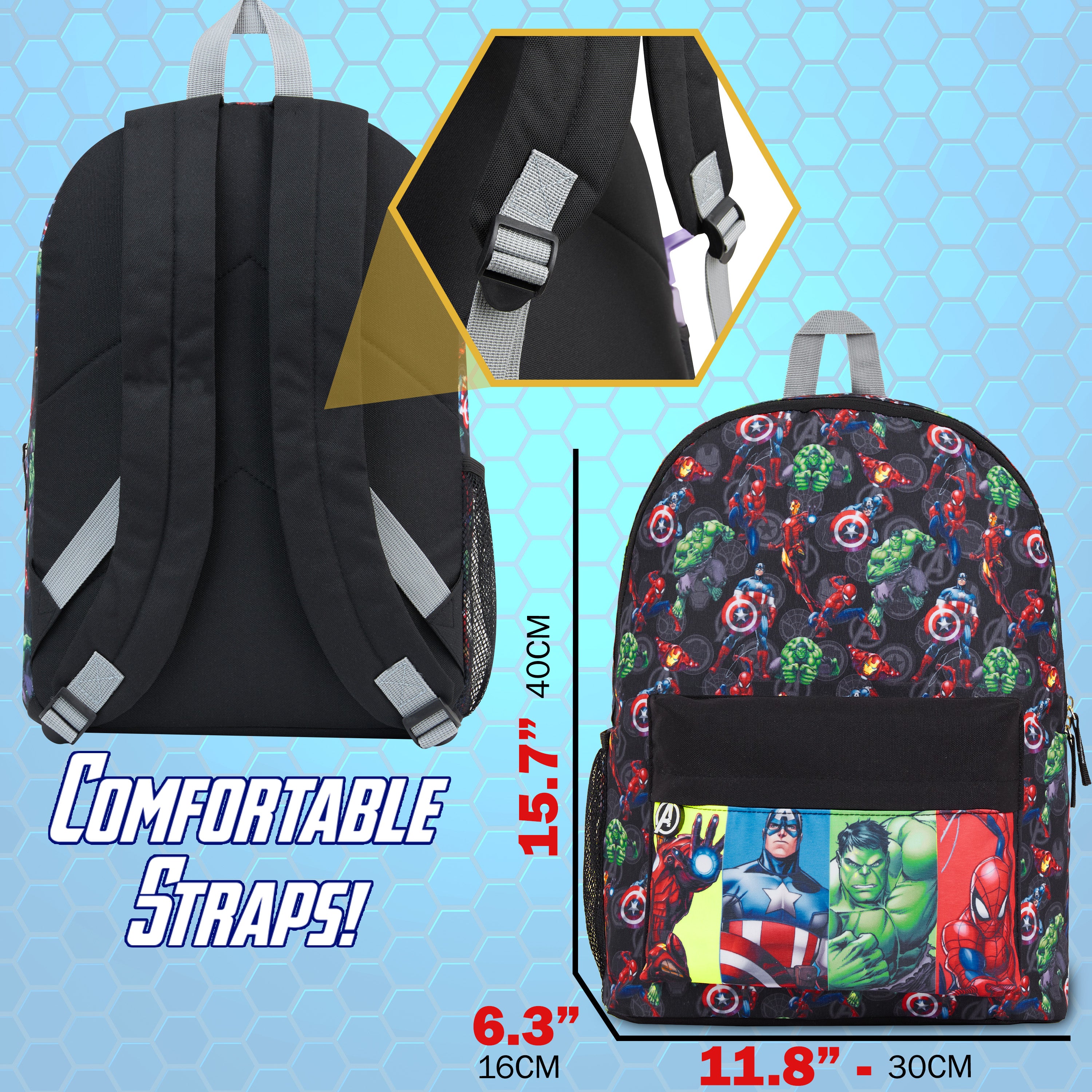 marvel-sac-dos-enfant-spiderman-avengers-cole-sport image 6