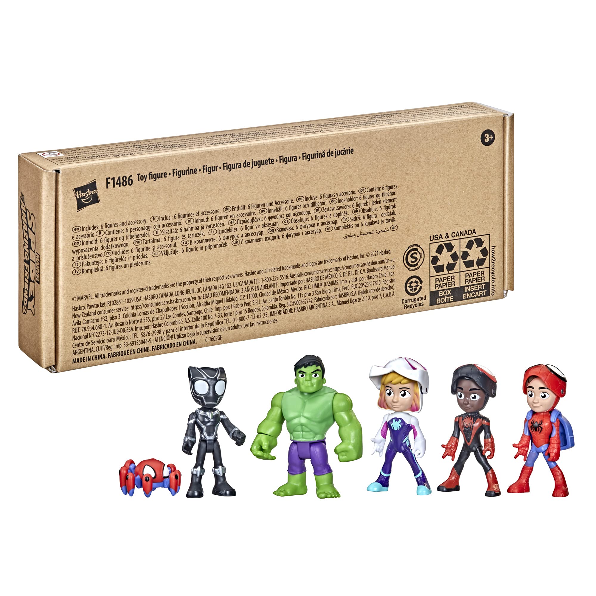 spidey-amazing-friends-multipack-figurines-hero-pack-6 image 2