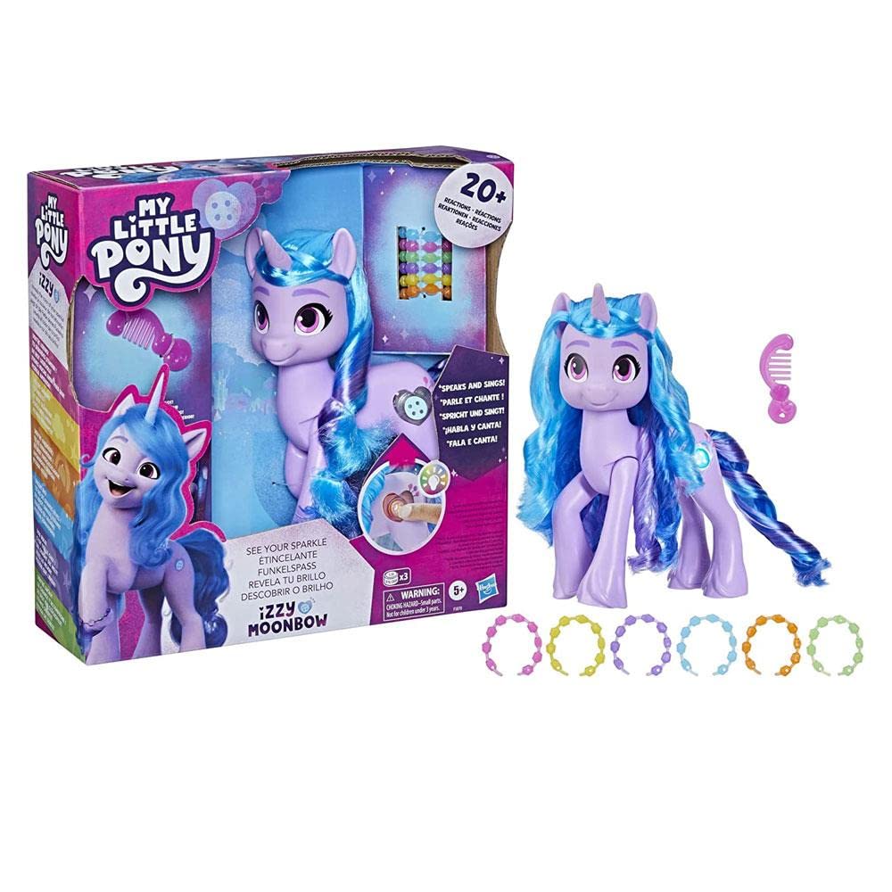 my-little-pony-new-generation-izzy-moonbow-poney-musical-lumineux-20-cm image 2