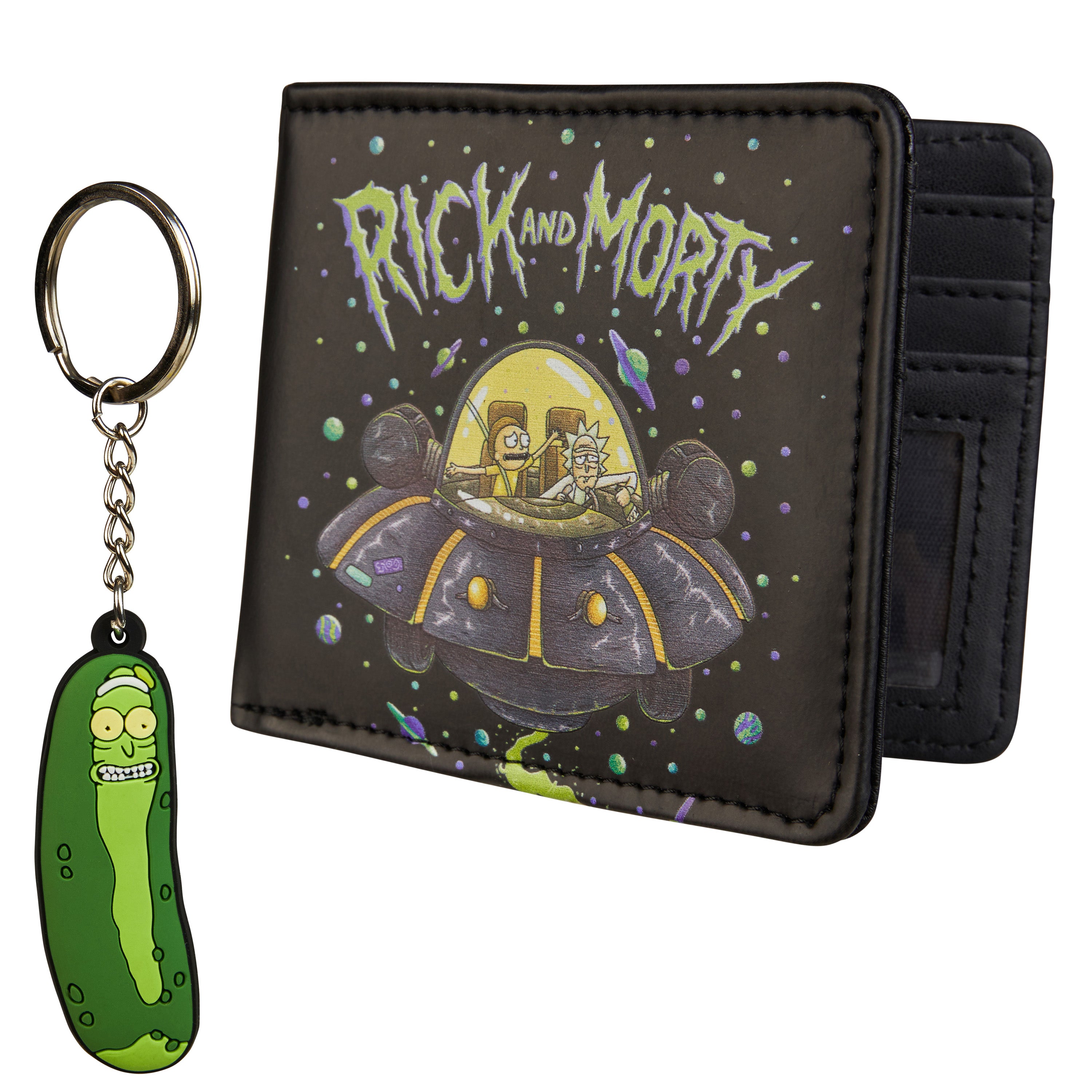 rick-and-morty-portefeuille-cartes-homme-porte-cl-s image 1