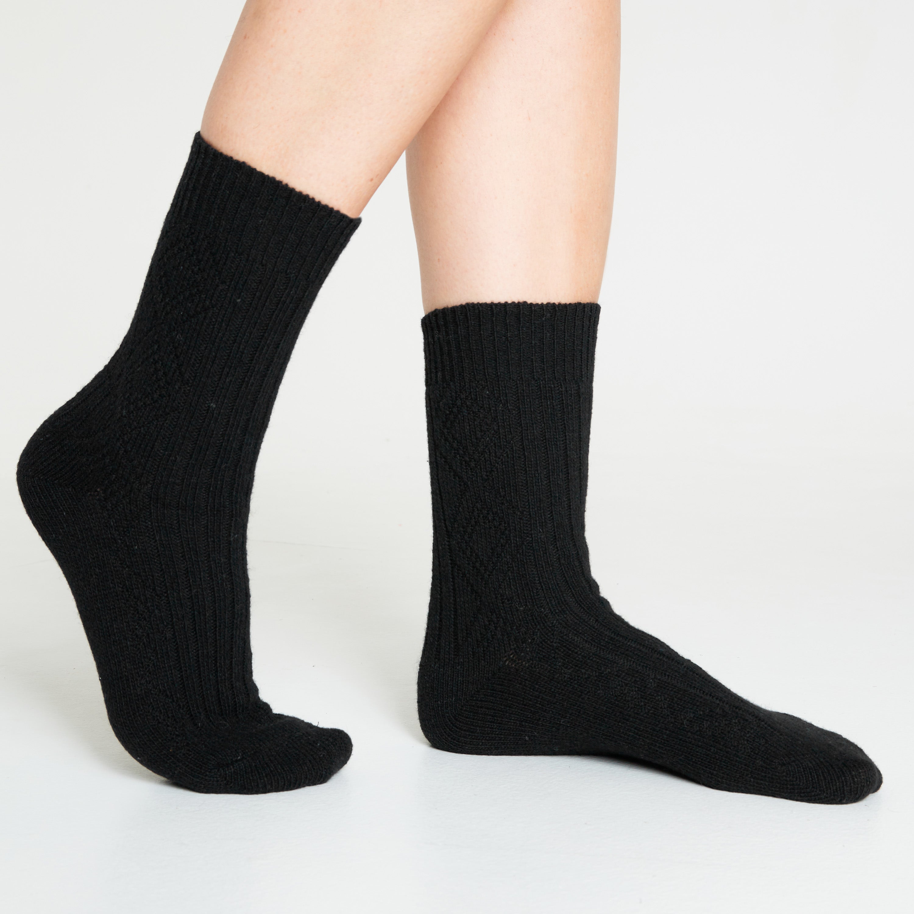 citycomfort-chaussettes-femme-bleu-gris-lot-de-5-laine-chaude image 5