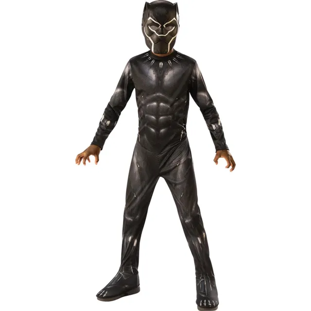 marvel-costumes-black-panther-d-guisement-enfant-5-6-ans-avec-masque image 1