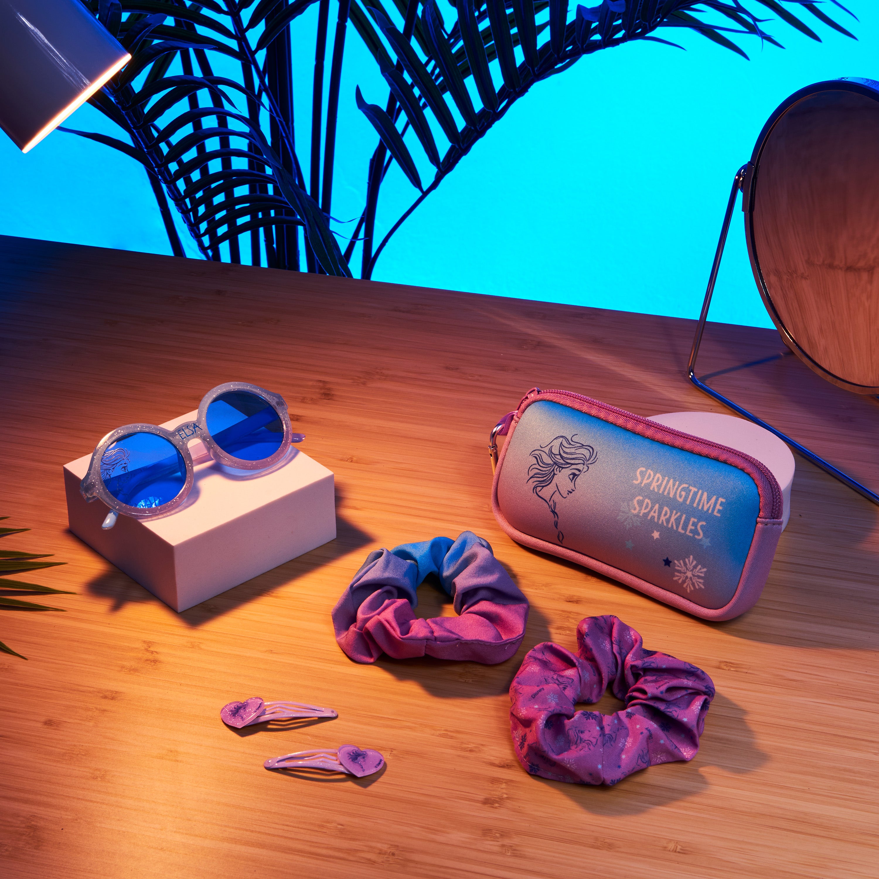disney-elsa-lunettes-soleil-fille-accessoires-cheveux-tui image 2