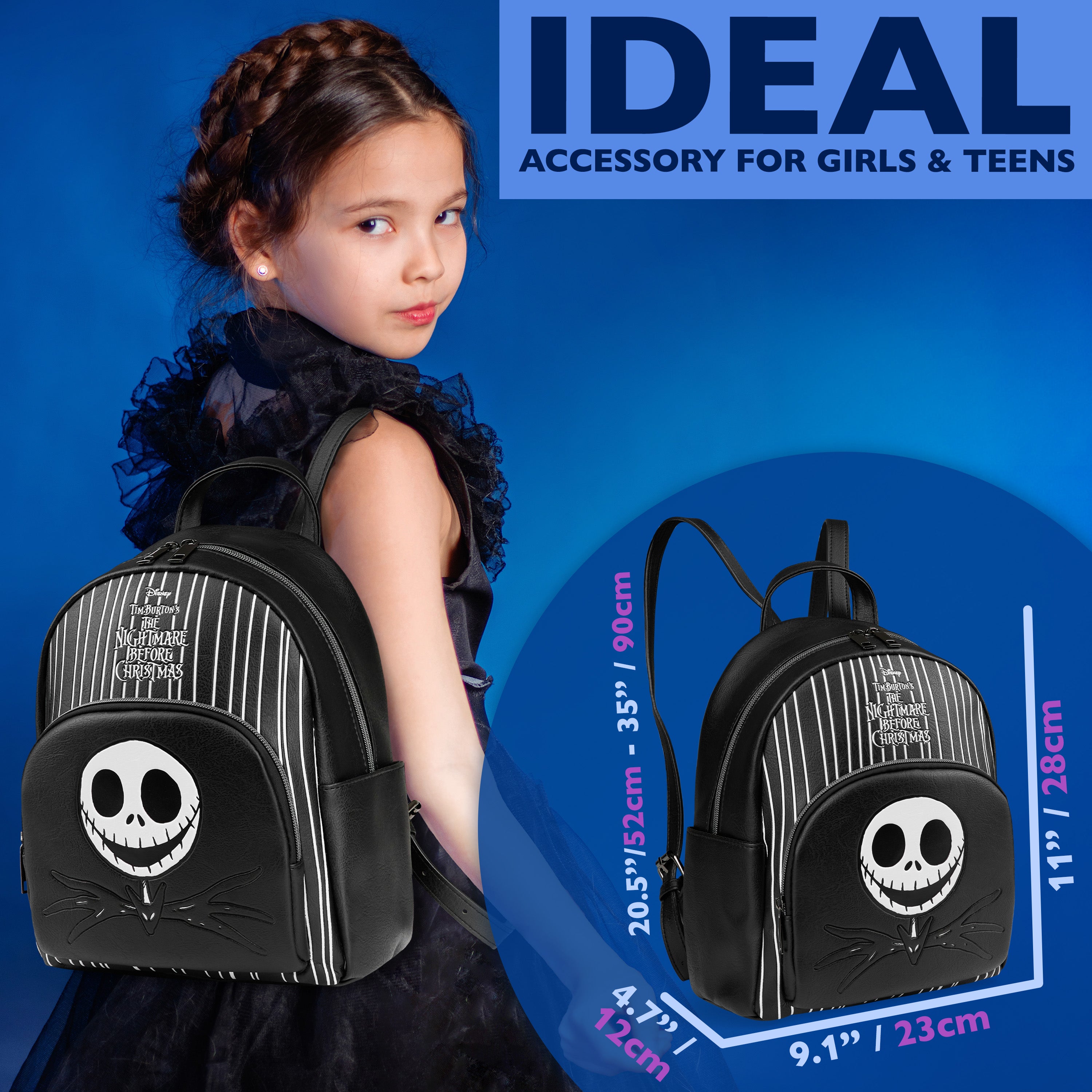 disney-sac-dos-femme-simili-cuir-rucksack-zipp image 2