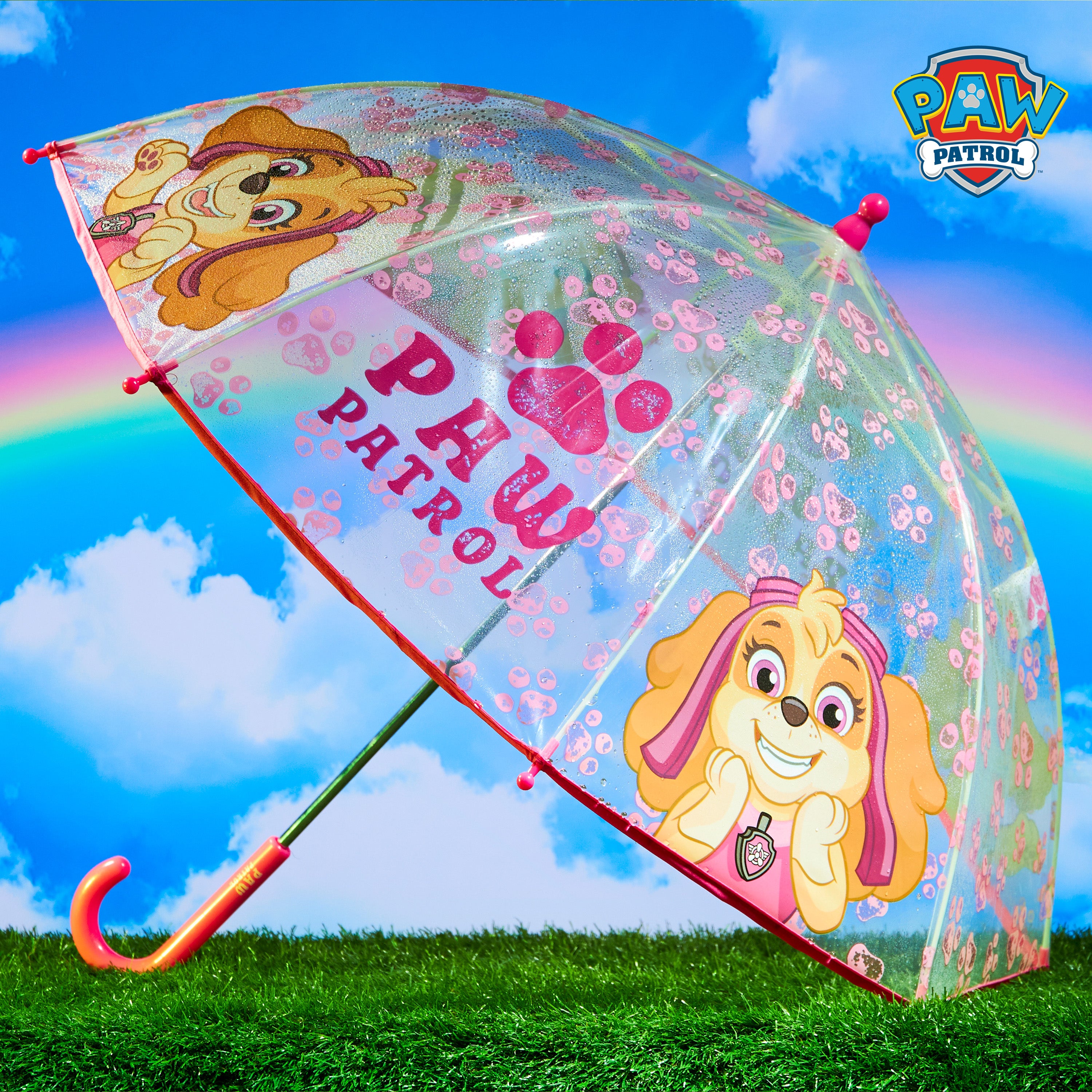 paw-patrol-parapluie-enfant-skye-d-me-transparent-canne image 2