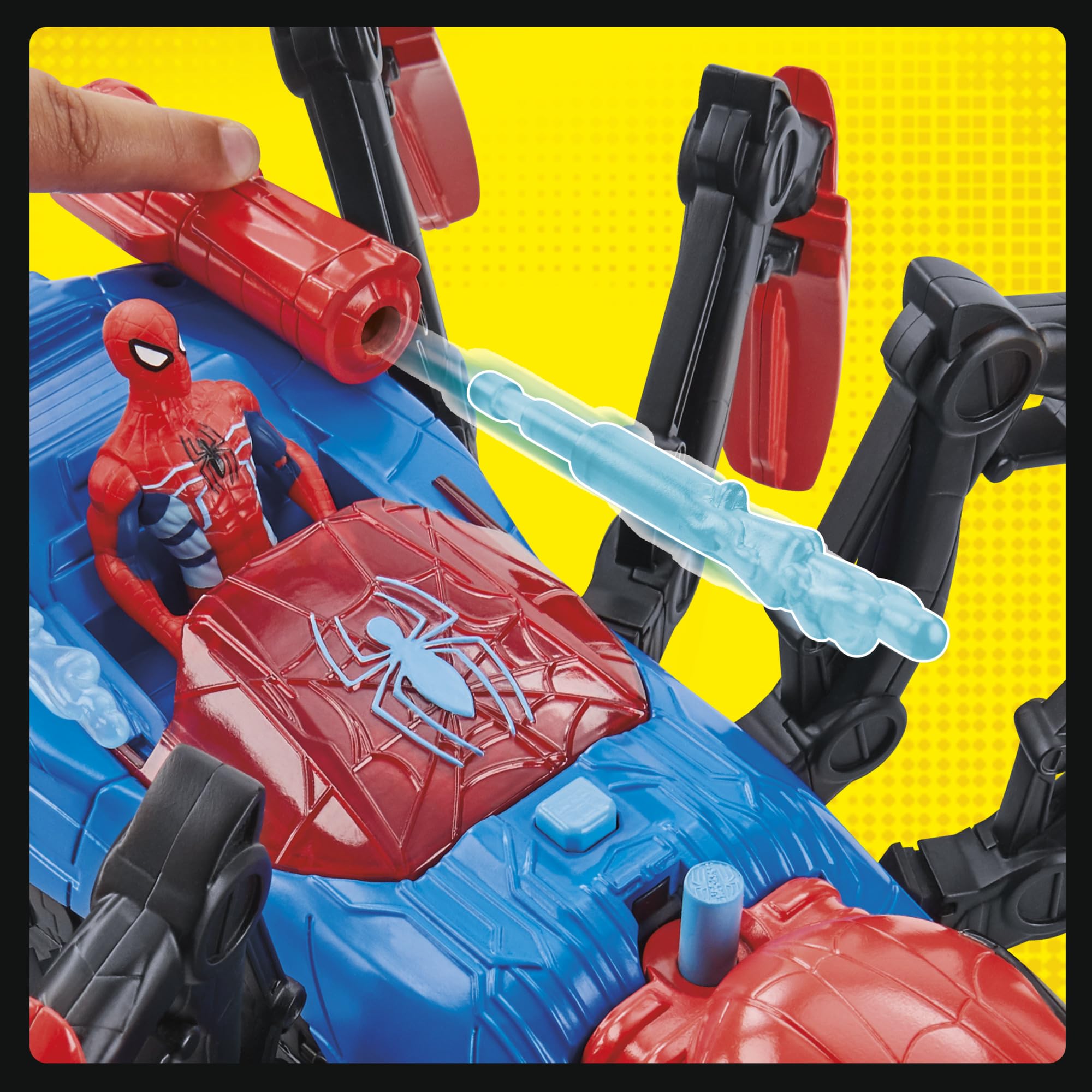 marvel-spider-man-araign-e-de-combat-voiture-jouet-avec-figurine-10cm-d-s-4-ans image 8