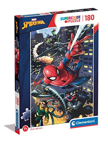 clementoni-marvel-spiderman-puzzle-enfant-180-pi-ces-7-ans image 7