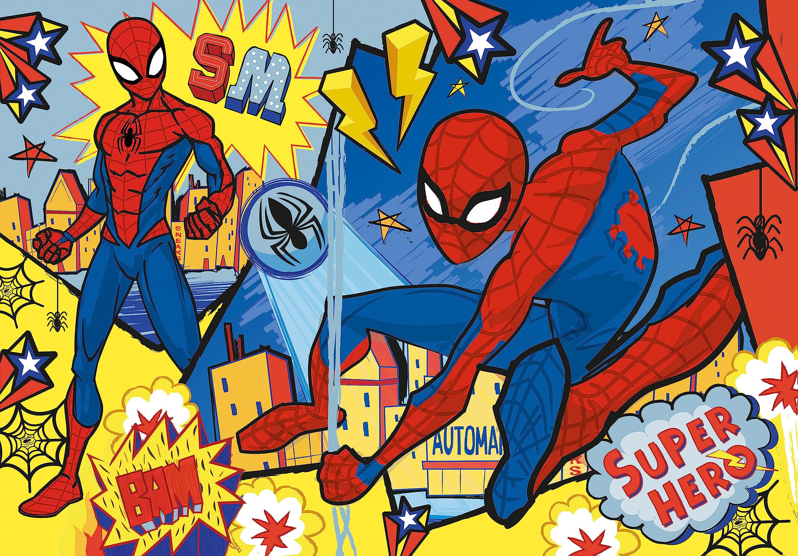 marvel-spiderman-puzzle-24-maxi-pi-ces-d-s-3-ans image 2