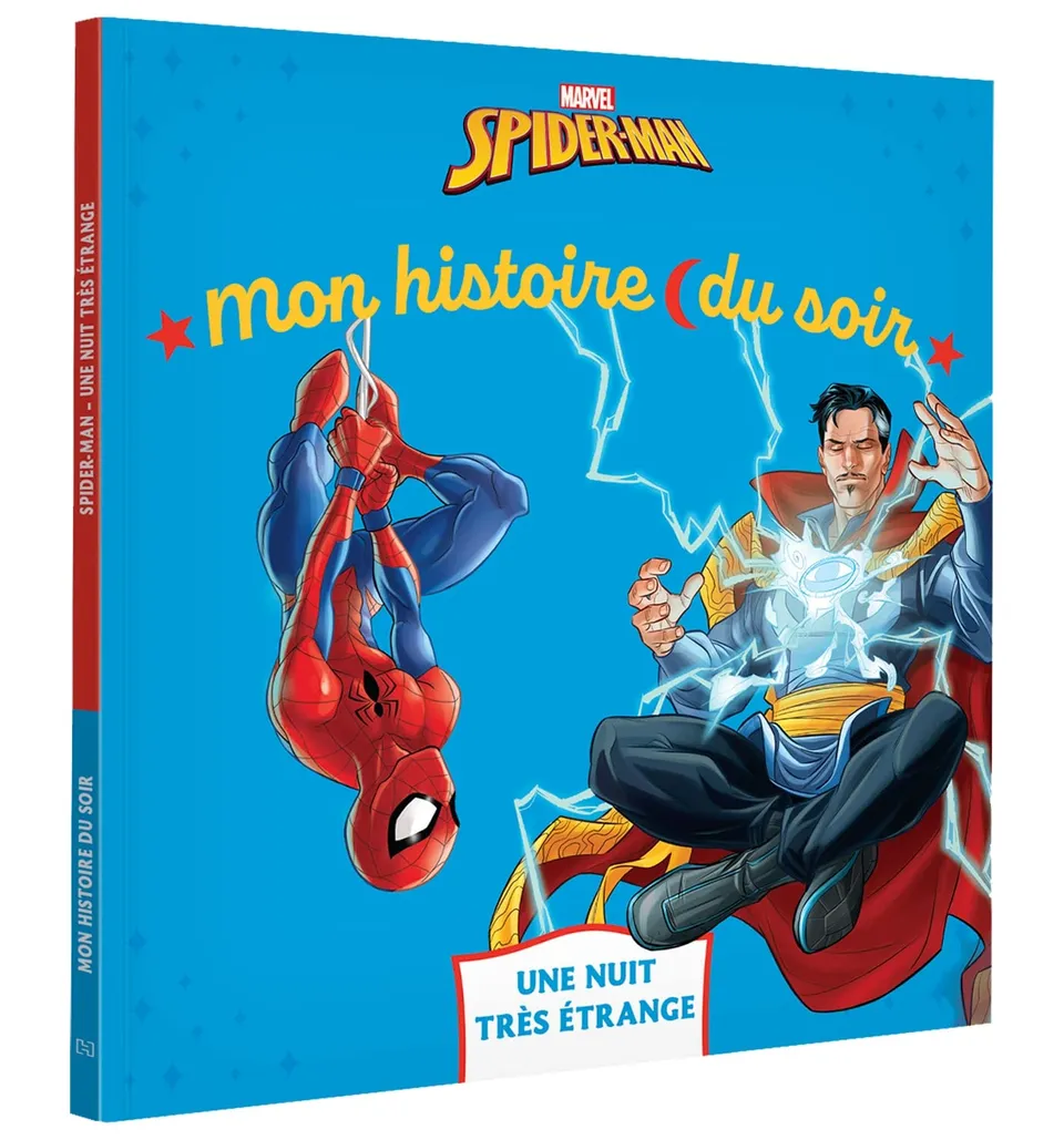 marvel-mon-histoire-du-soir-spider-man-livre-enfant-une-nuit-tr-s-trange image 1