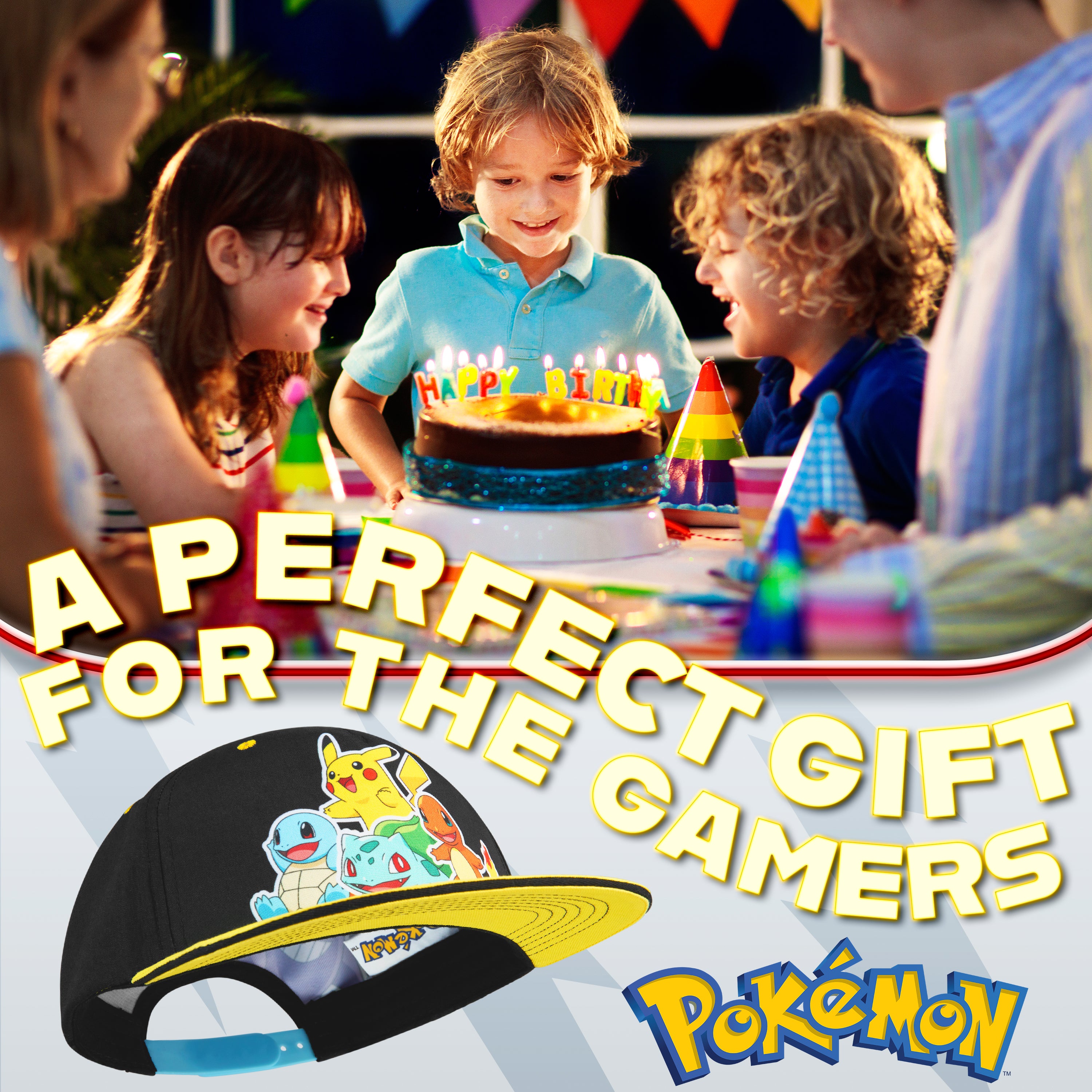 casquette-pok-mon-pikachu-enfant-r-glable-t image 3
