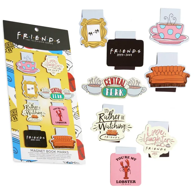 friends-marque-page-magnetique-lot-de-8-lecture-ecole image 1
