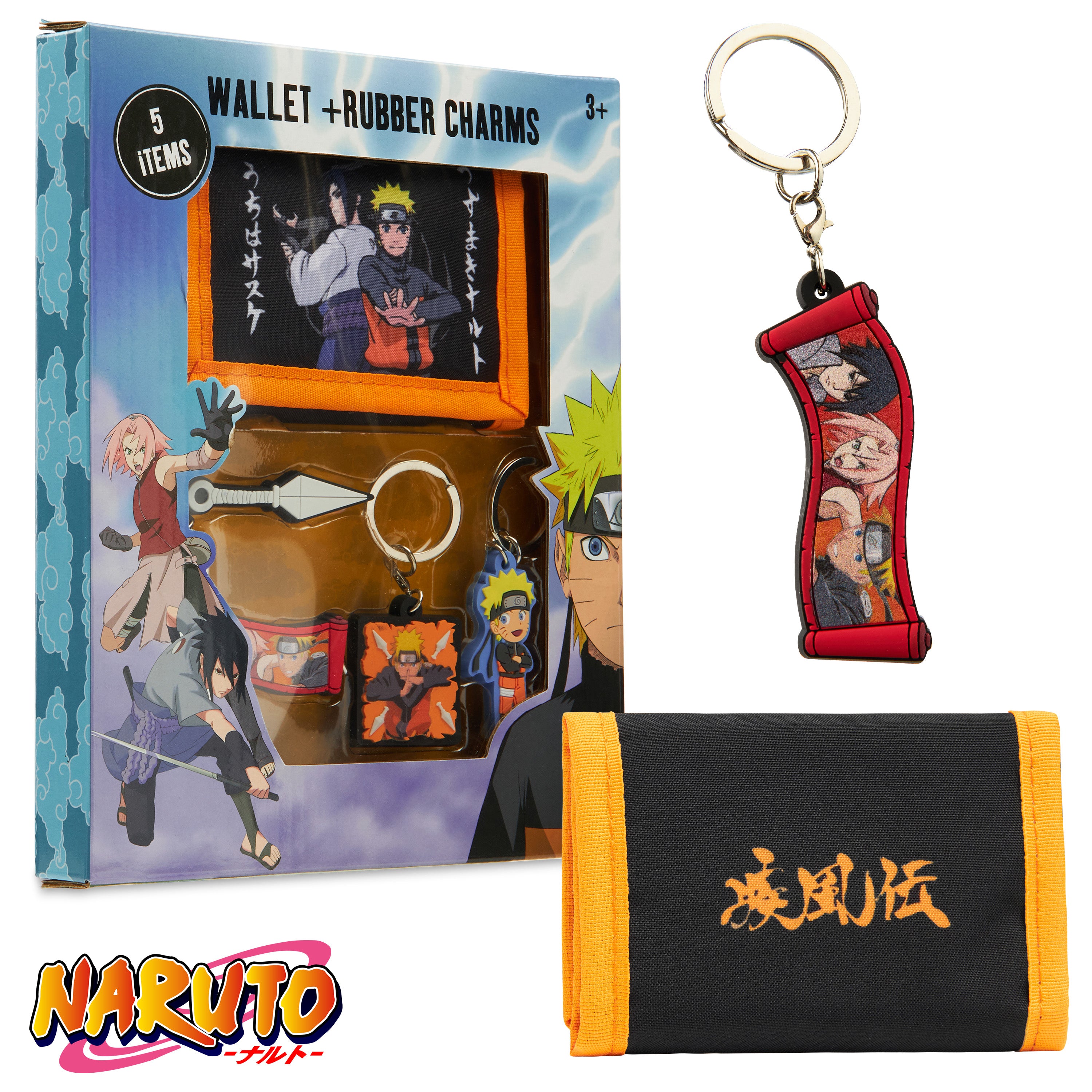 get-trend-boys-portefeuille-gar-on-naruto-4-porte-cl-s-anime image 3