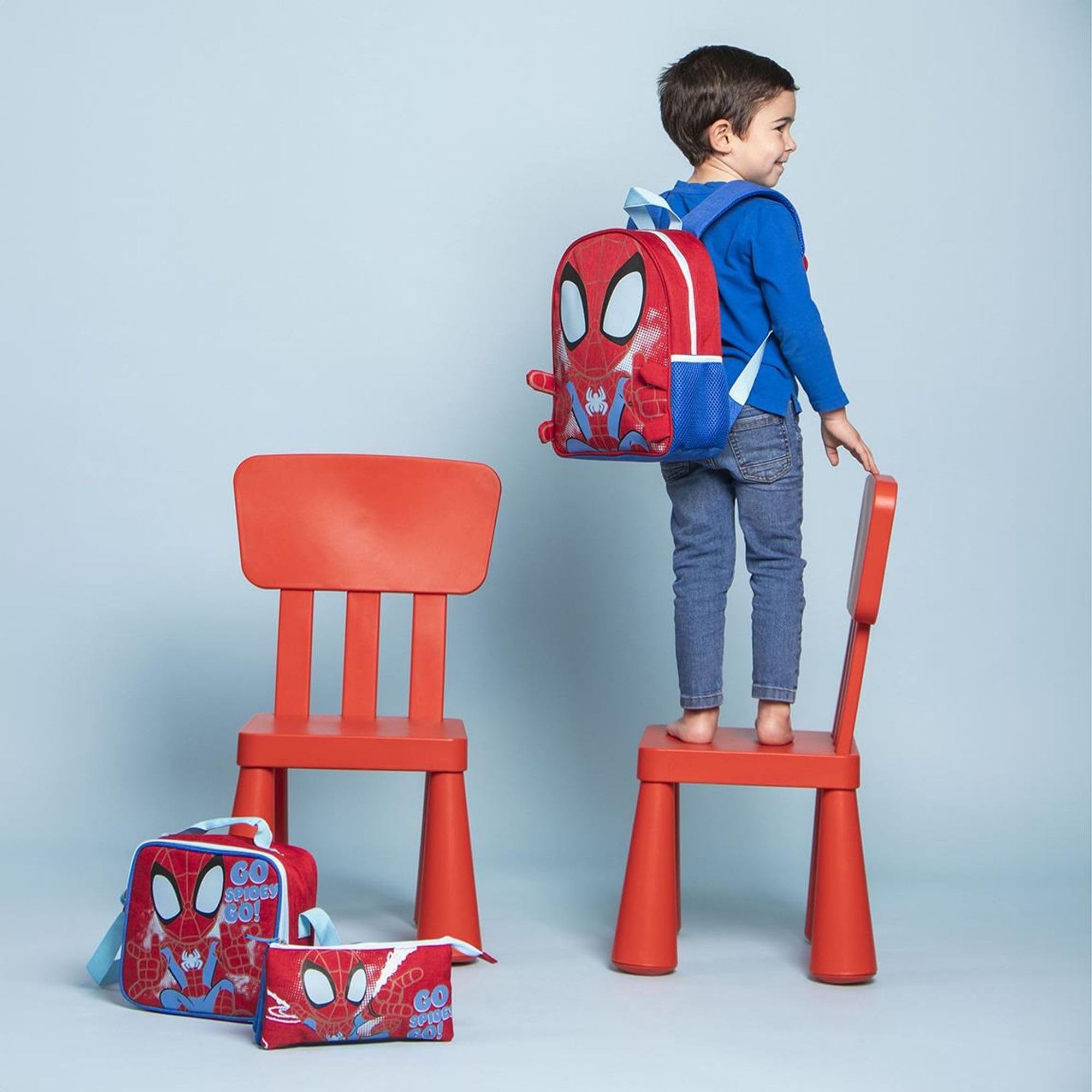 marvel-spidey-sac-dos-enfant-rouge-polyester image 6