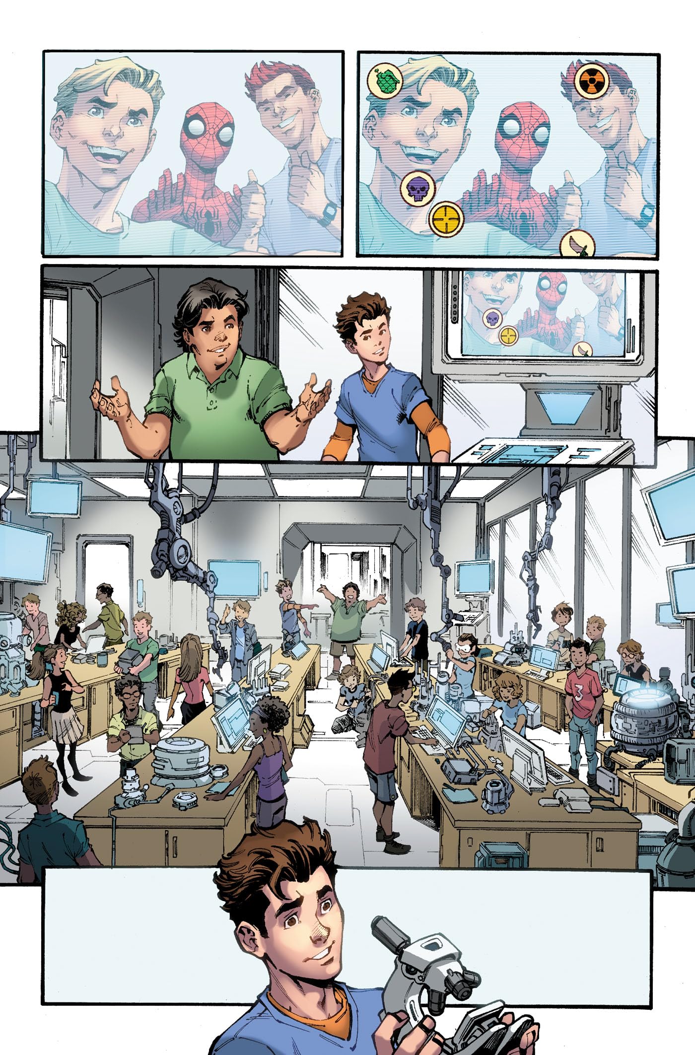 marvel-spidey-l-cole-est-finie-livre-enfant-album-bd image 2