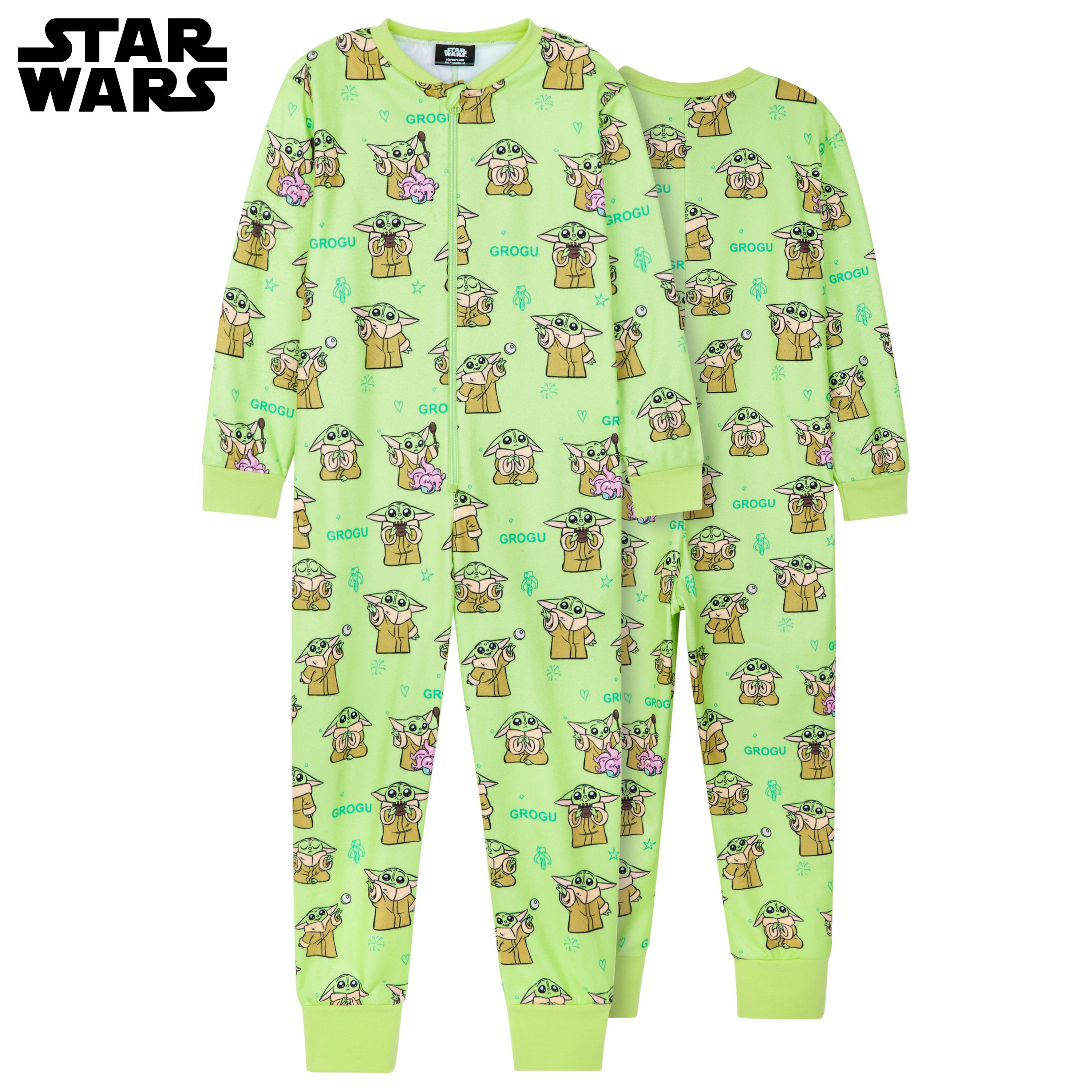 disney-baby-yoda-grenouill-re-enfant-polaire-zip-11-12-ans image 2
