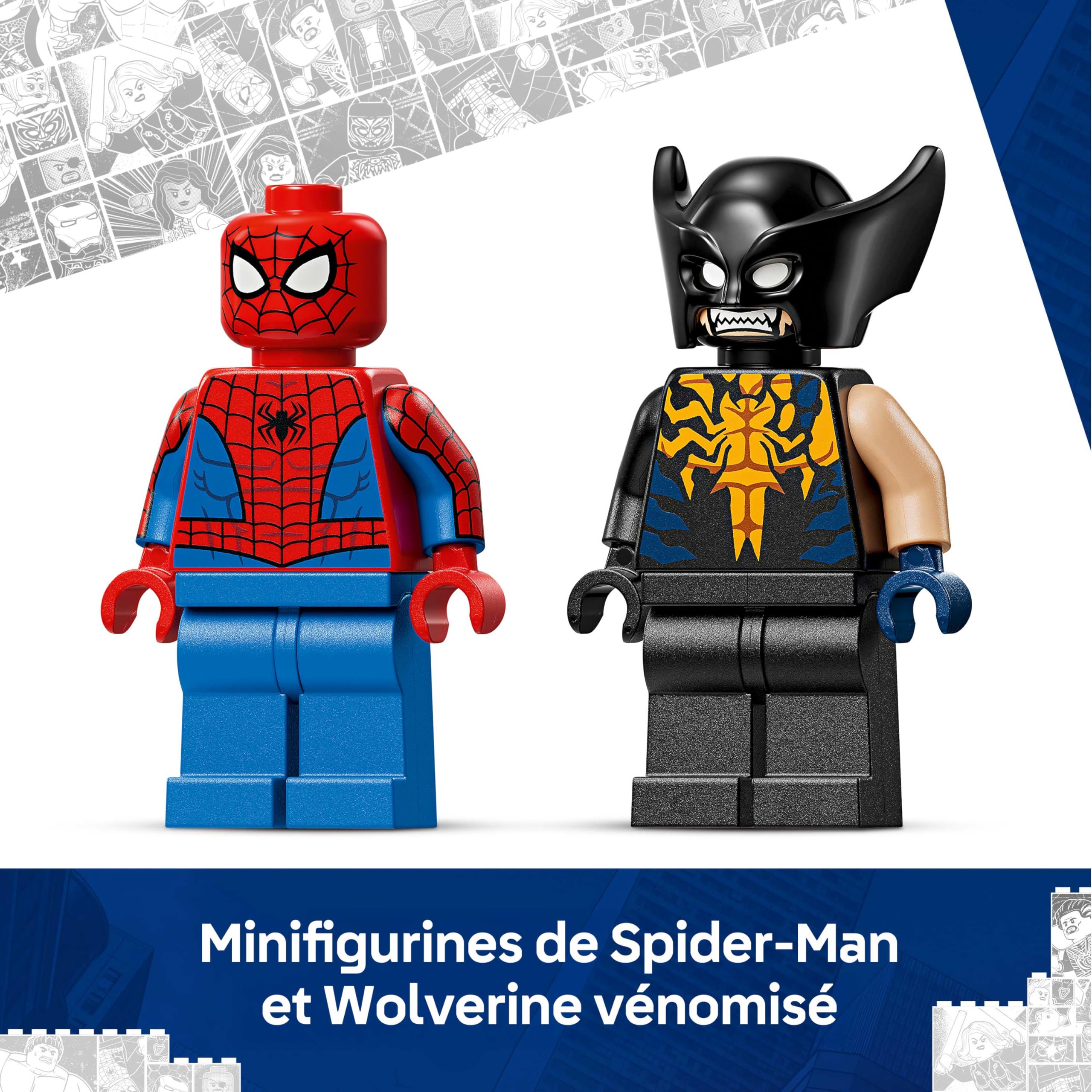 lego-marvel-76336-spider-man-voiture-vs-wolverine-v-nomis image 5