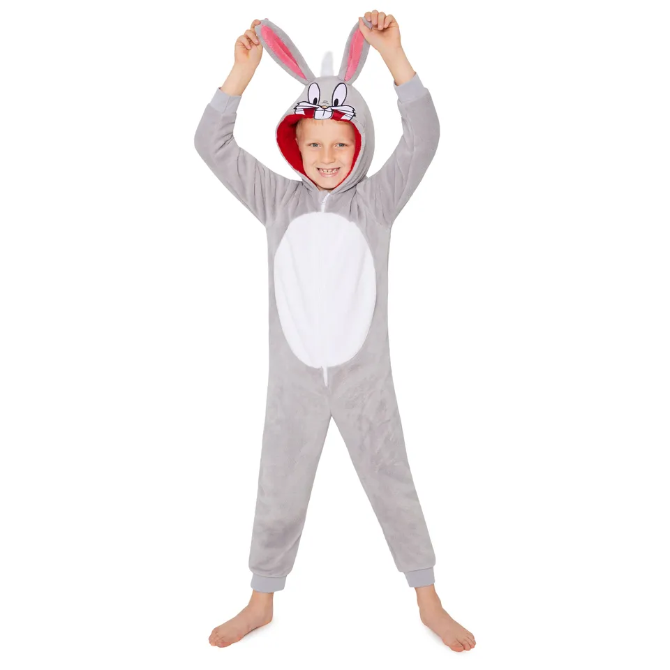 get-trend-looney-tunes-bugs-bunny-combinaison-polaire-enfant-7-15-ans image 1