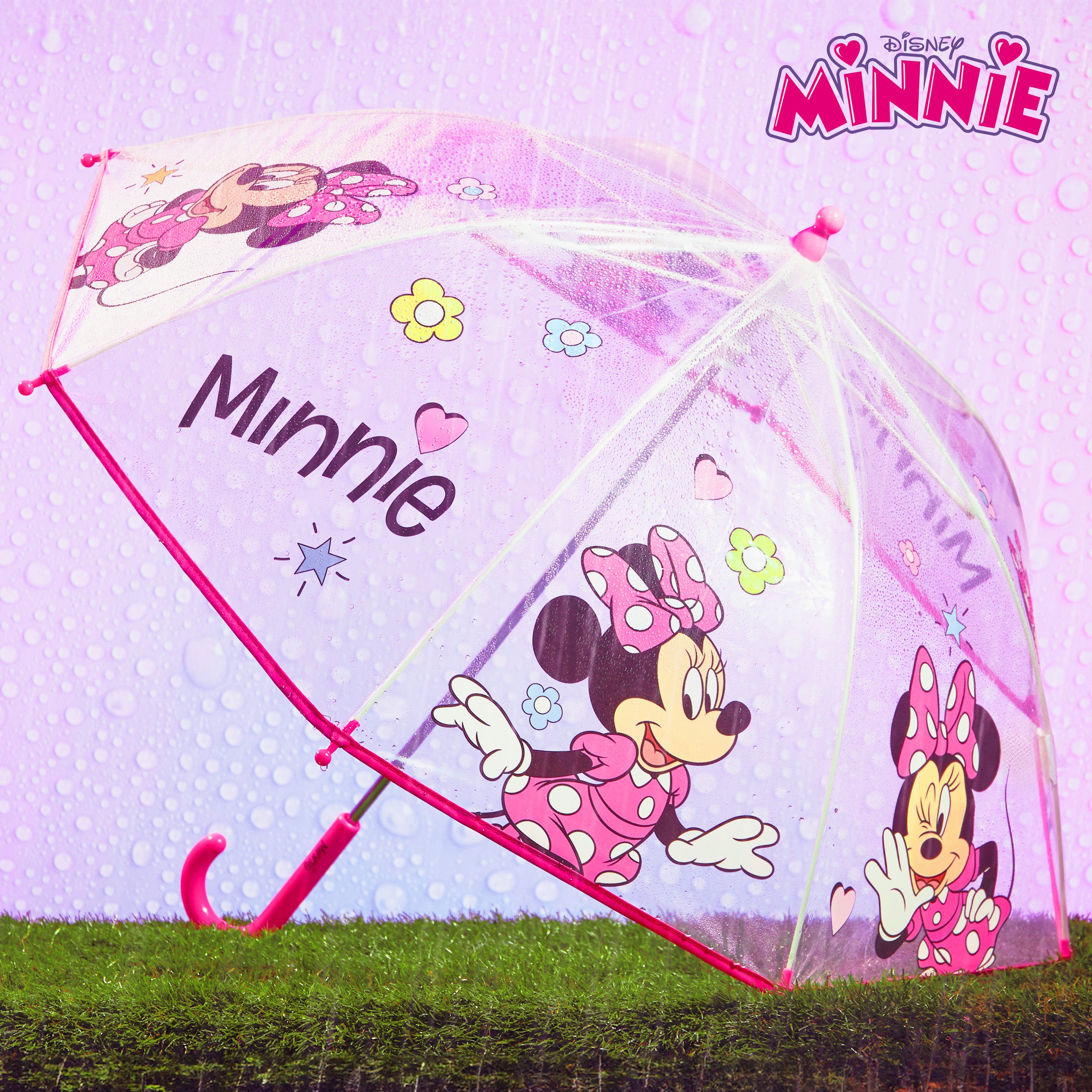 disney-minnie-parapluie-cloche-transparent-fille image 2