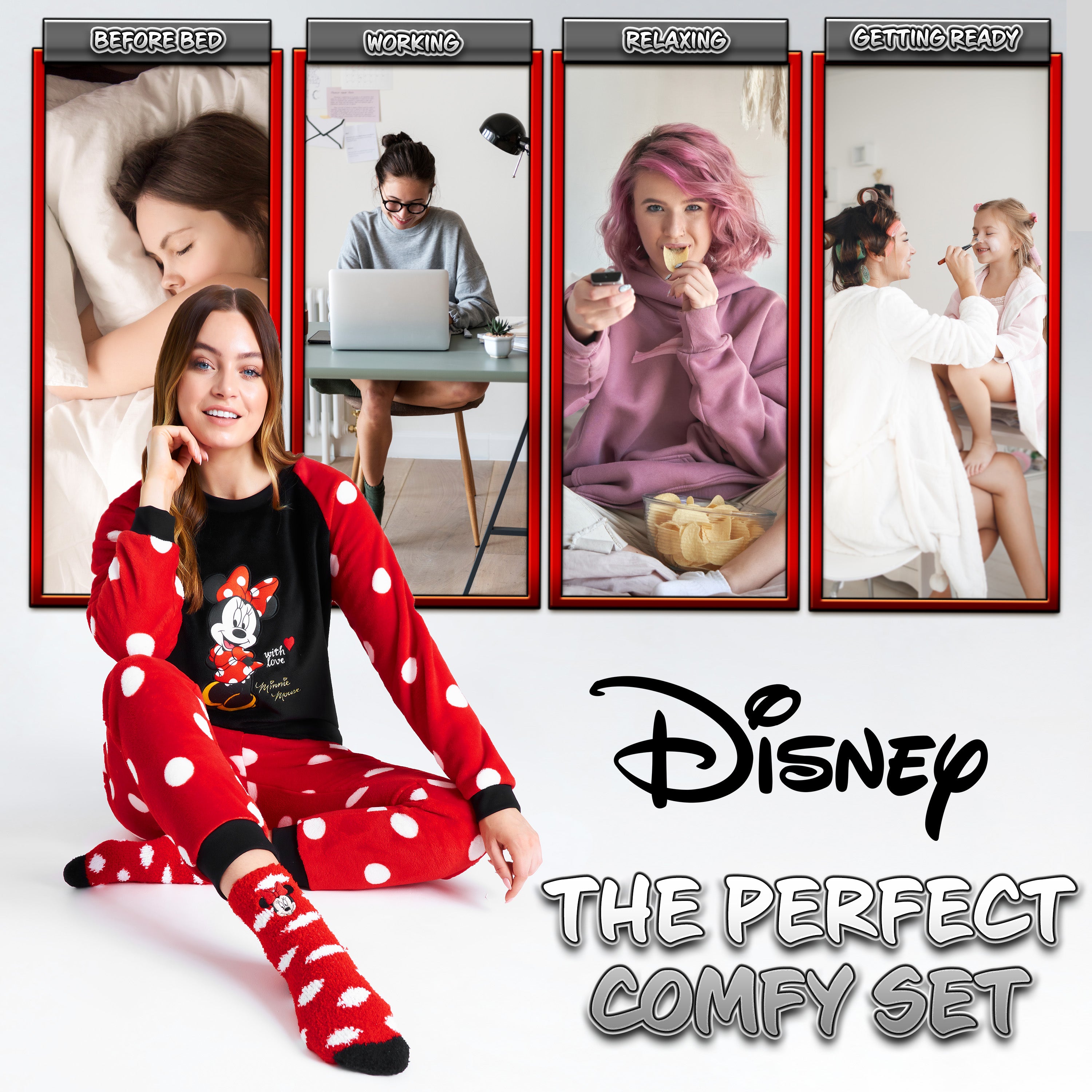 disney-pyjama-polaire-stitch-femme-ensemble-chaussettes-taille-s image 5