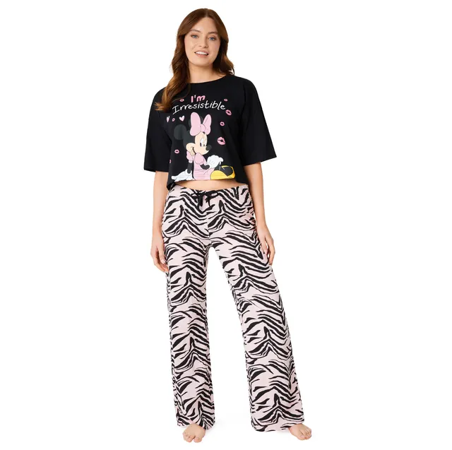 disney-stitch-ensemble-pyjama-femme-minnie-pantalon-long image 1