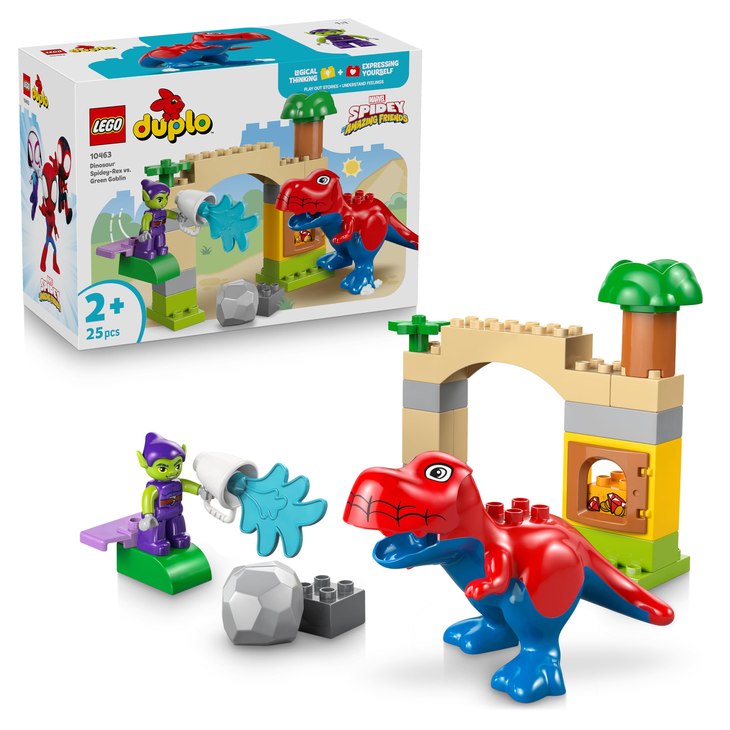lego-duplo-marvel-spidey-rex-10463-jeu-construction-2-ans image 1