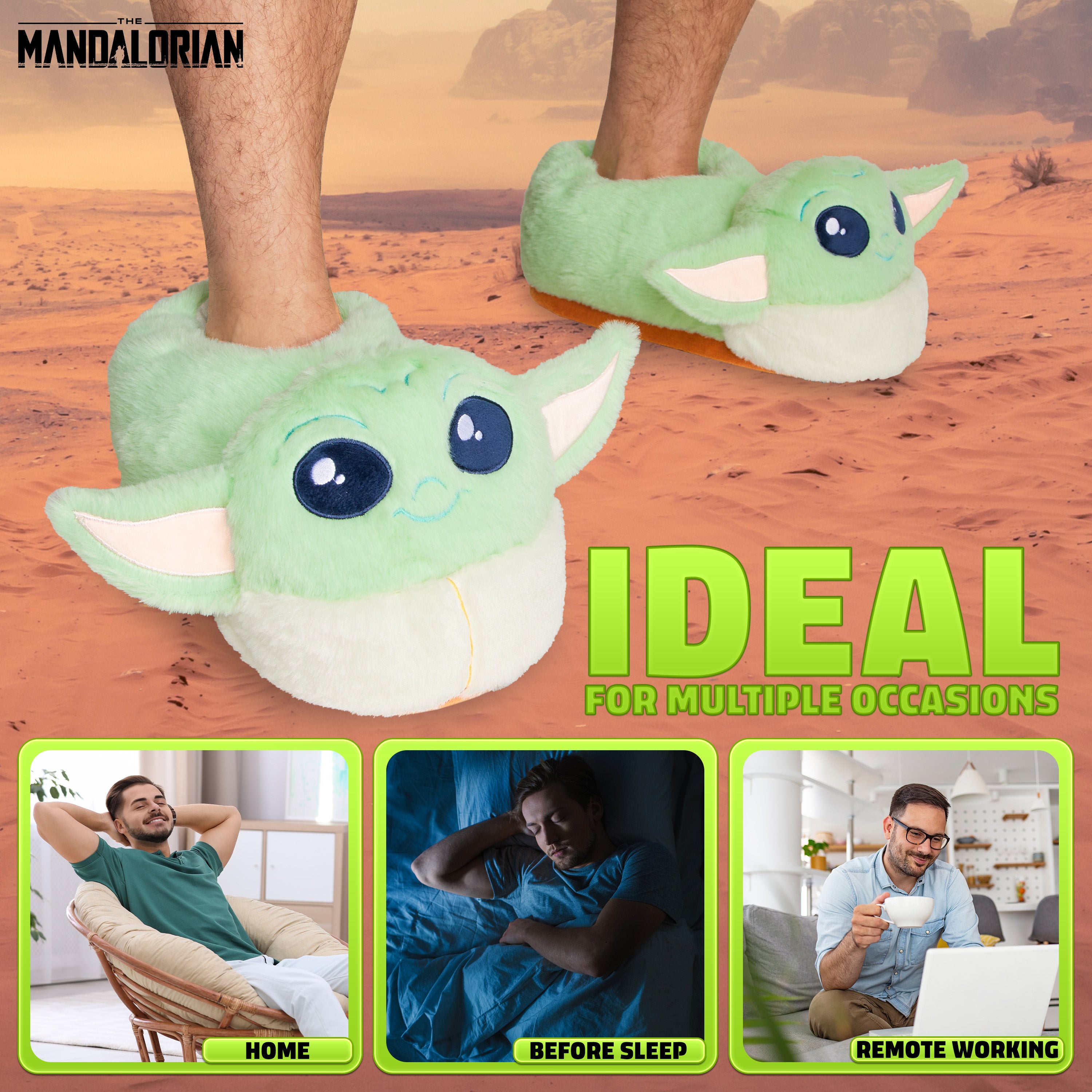 disney-mandalorian-pantoufle-homme-baby-yoda-3d-chaude image 5
