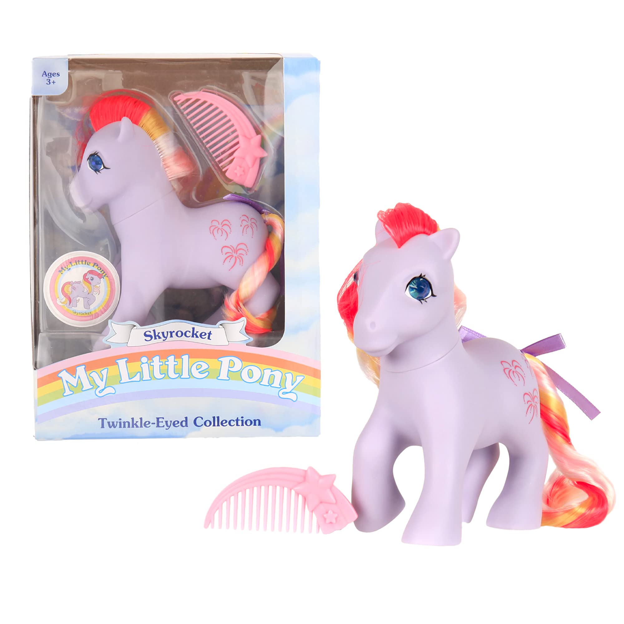 my-little-pony-classics-skyrocket-figurine-poney-vert-20-cm image 2