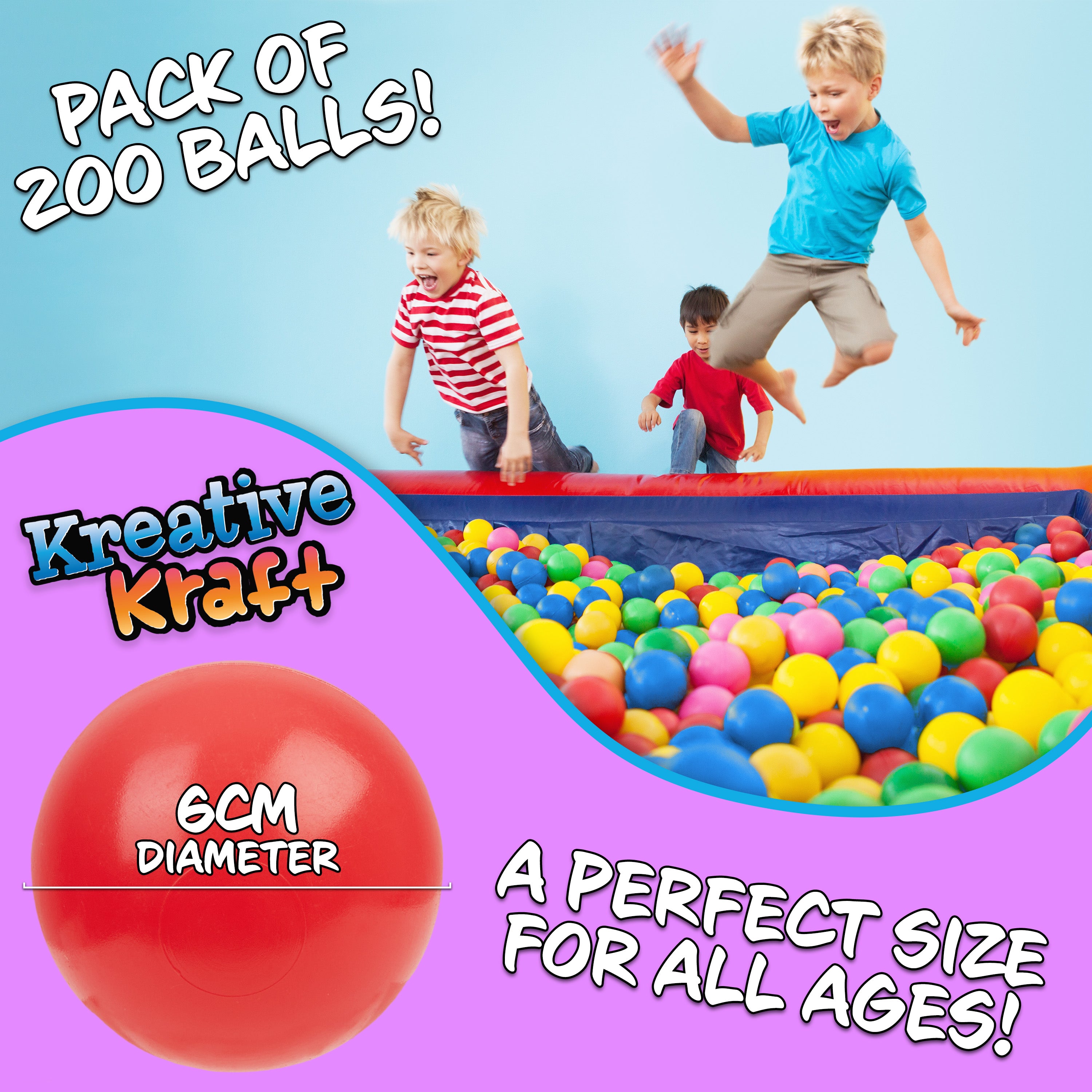 get-trend-balles-piscine-balles-6cm-lot-200-color-es image 3