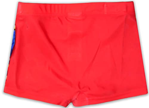 marvel-spider-man-maillot-de-bain-rouge-gar-on-6-7-ans image 5