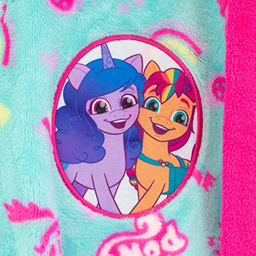 my-little-pony-robe-de-chambre-fille-5-6-ans-bleue image 7