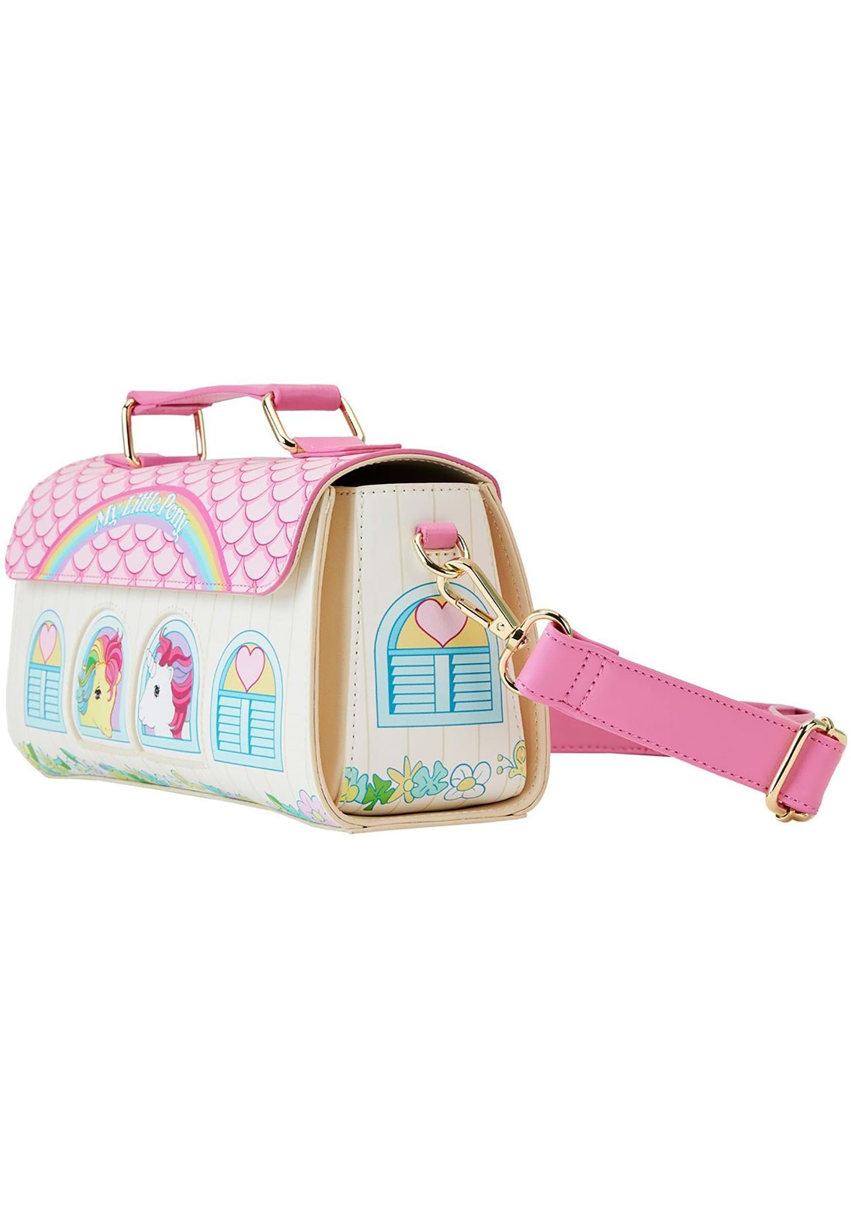loungefly-my-little-pony-40th-stable-sac-bandouli-re-rose image 2