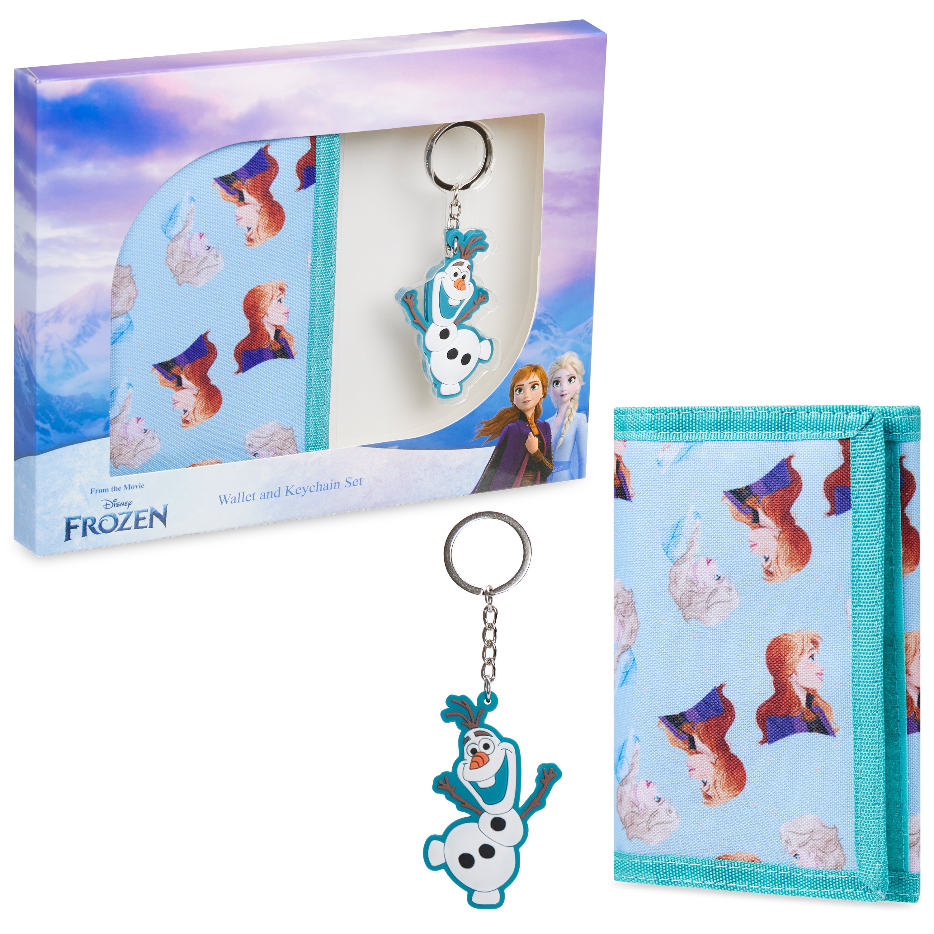 disney-frozen-portefeuille-fille-bleu-porte-cl-s image 1