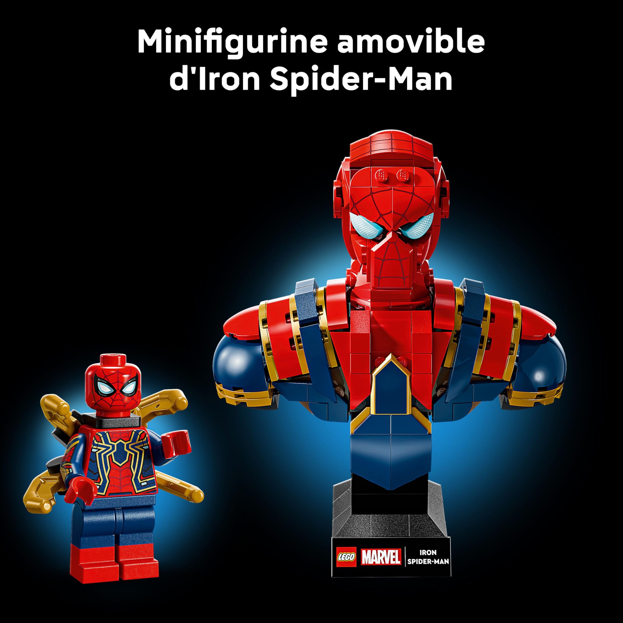lego-marvel-76326-buste-iron-spider-man-set-379-pi-ces image 6