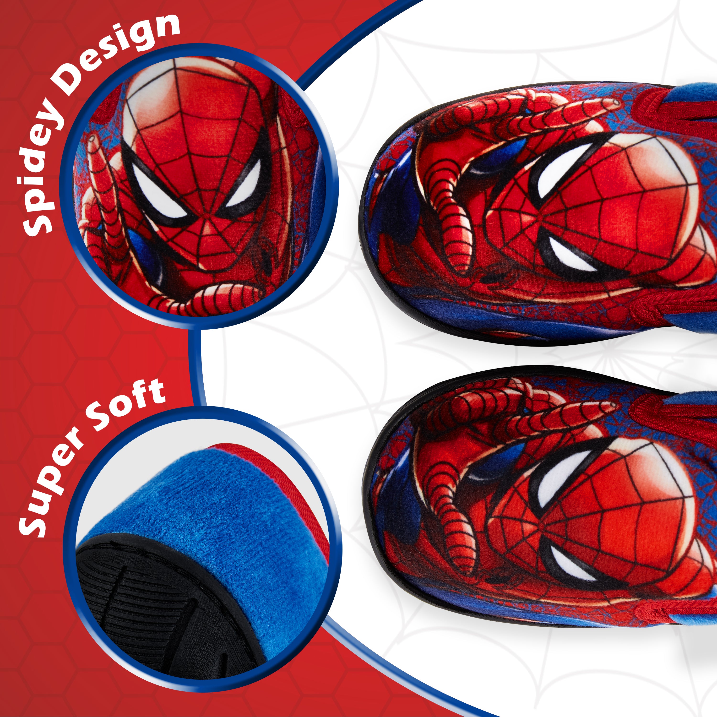 marvel-spiderman-chaussons-gar-on-semelle-antid-rapante image 3