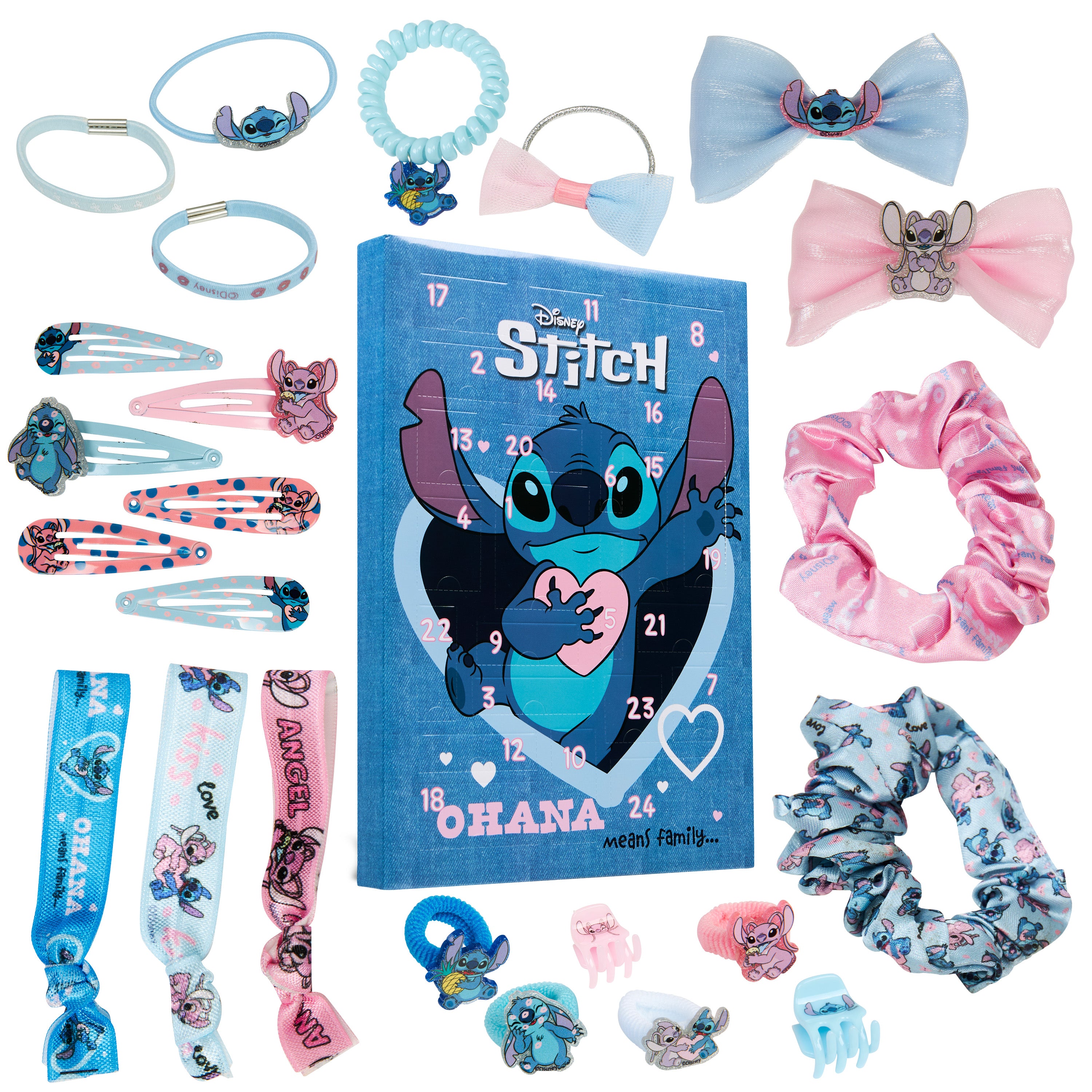 disney-stitch-calendrier-de-l-avent-cheveux-24-surprises image 1