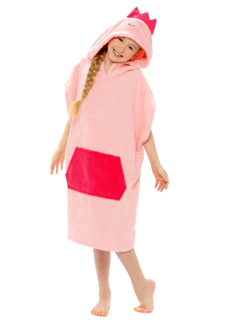 citycomfort-poncho-serviette-enfant-coton-3-5-ans image 1