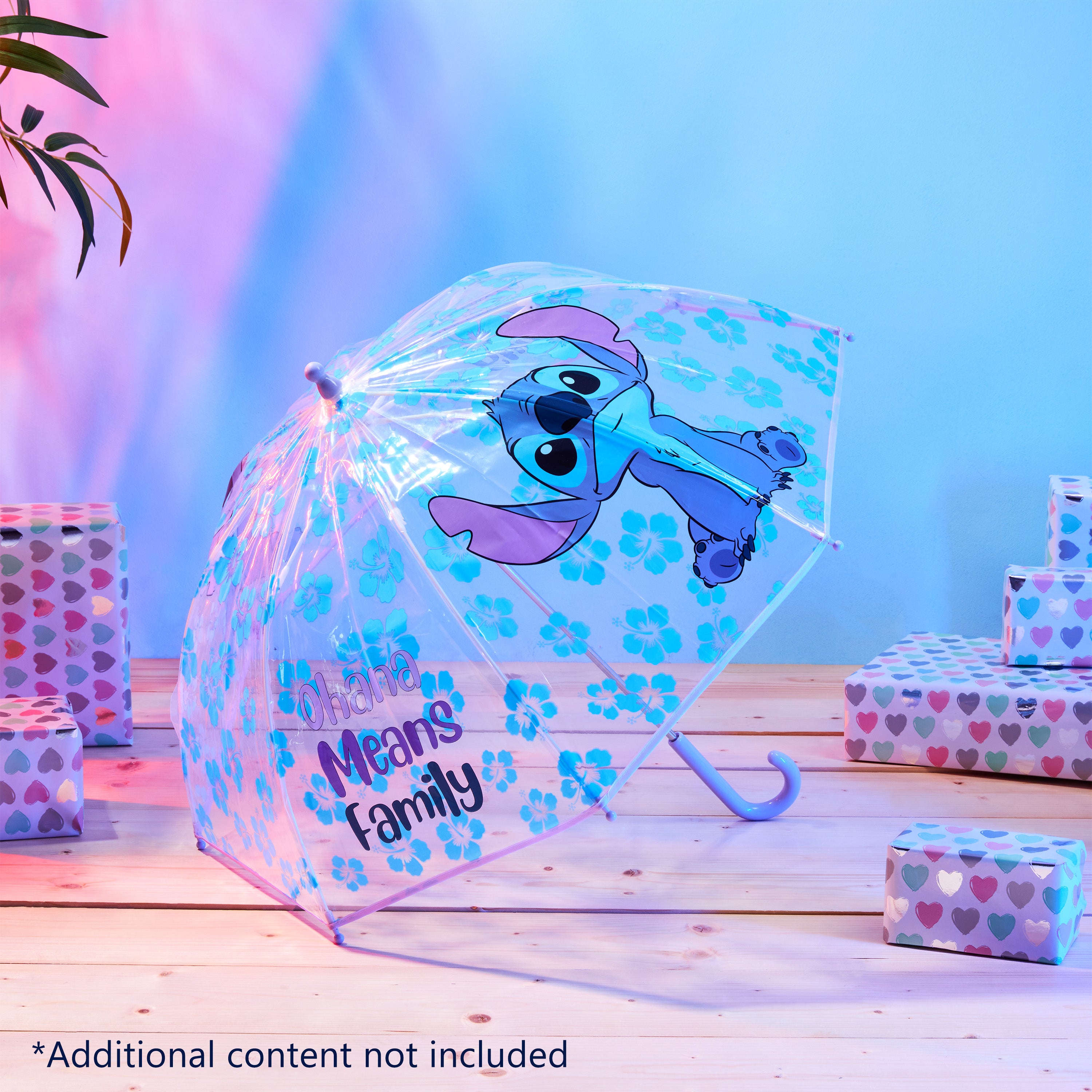 disney-stitch-parapluie-enfant-cloche-transparent-l-ger image 2