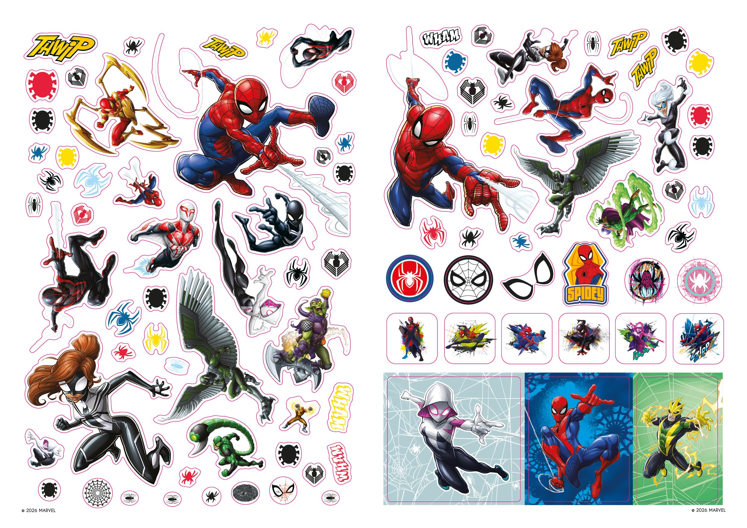 marvel-spider-man-coloriage-stickers-offerts-livre-4-ans image 3