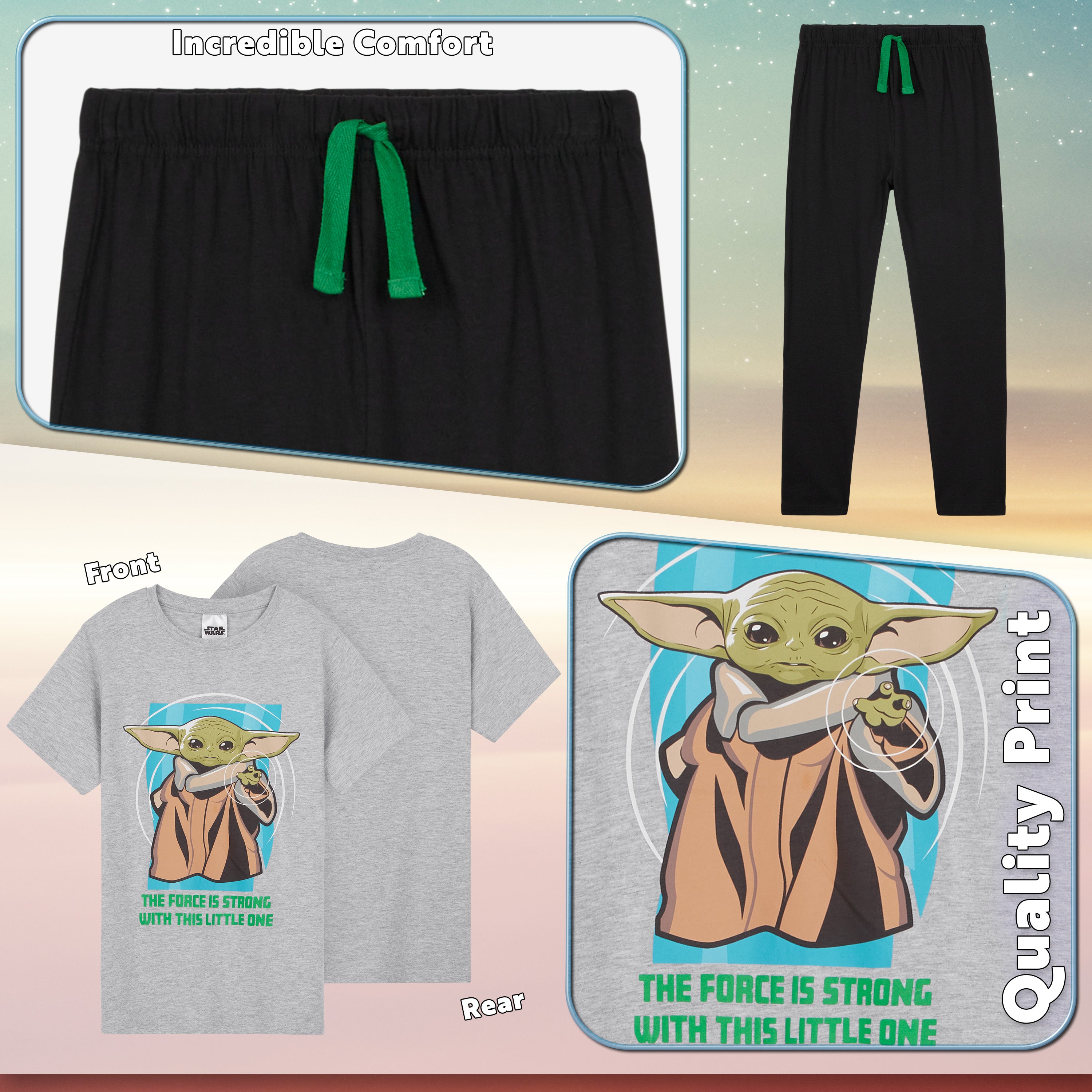 disney-mandalorian-baby-yoda-pyjama-gar-on-coton-7-14-ans image 5