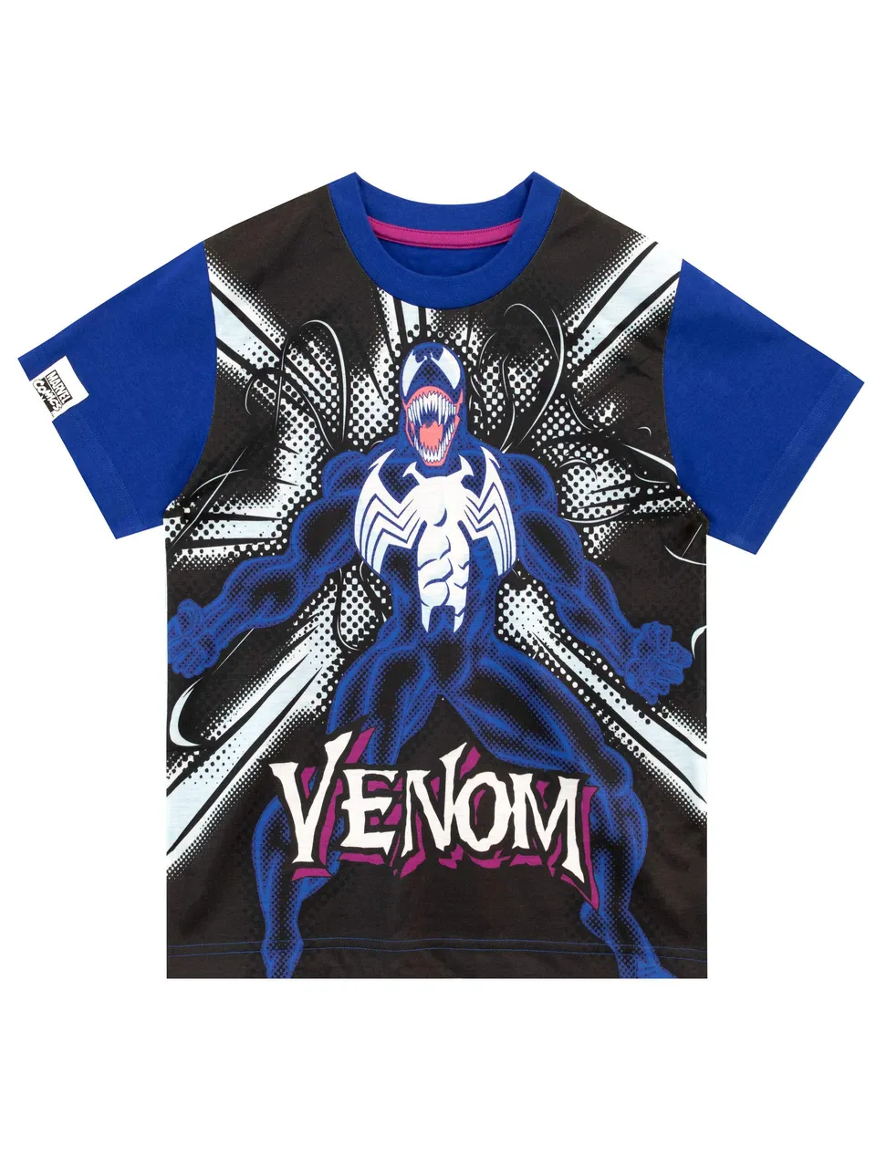 marvel-t-shirt-venom-gar-on-noir-12-13-ans-manches-courtes image 1